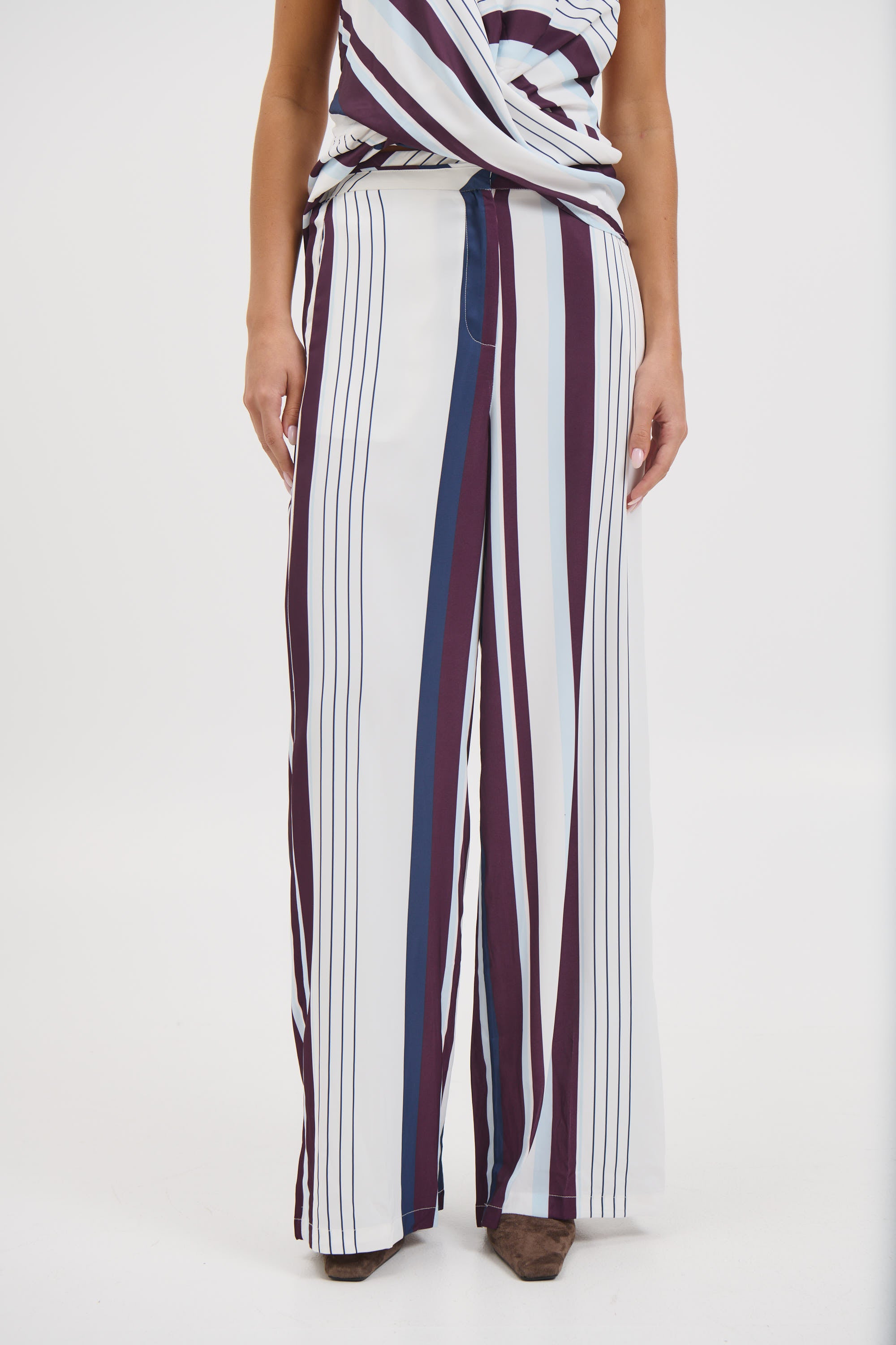 Rowena Pant Stripe Print