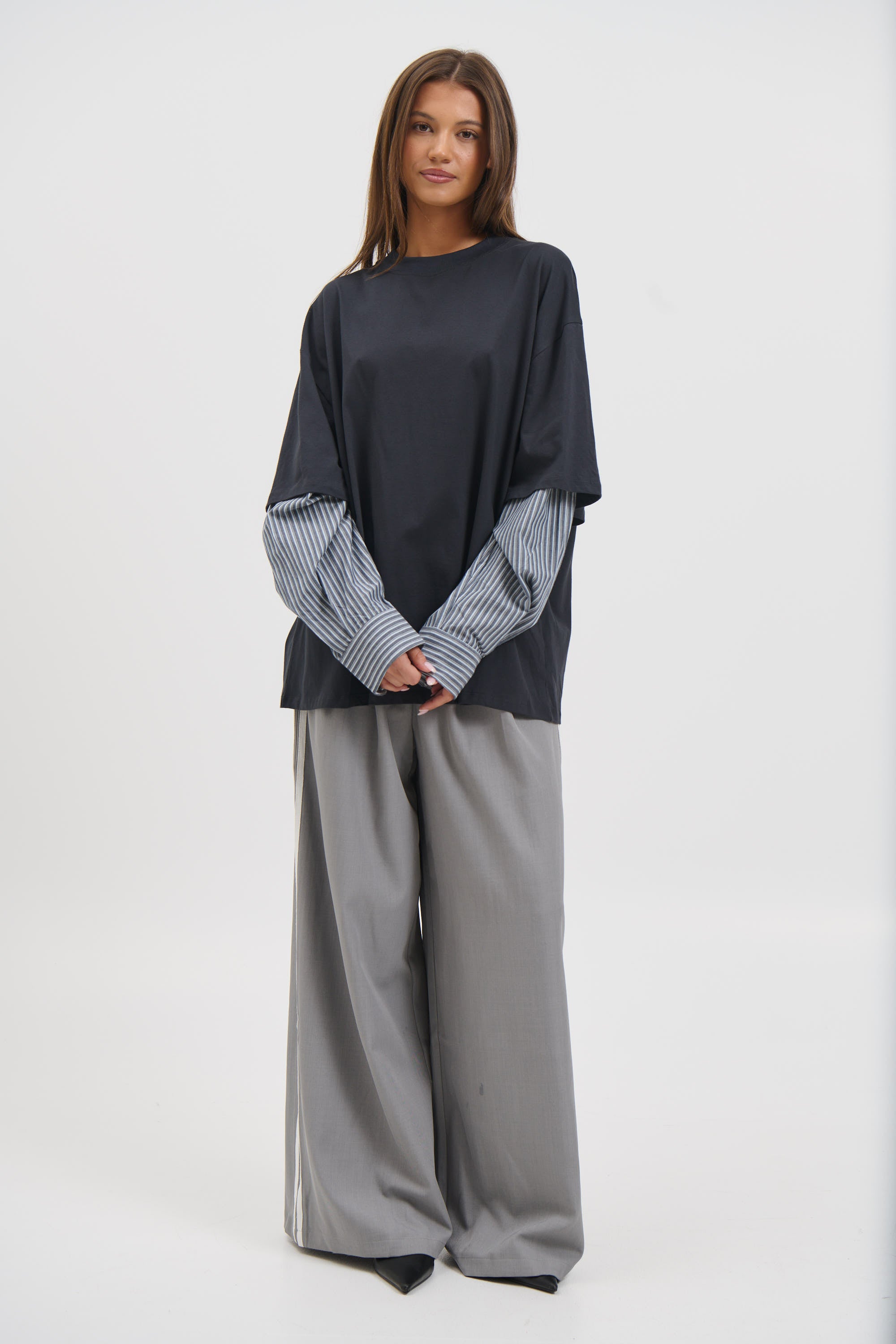 Bottega Shirt Charcoal