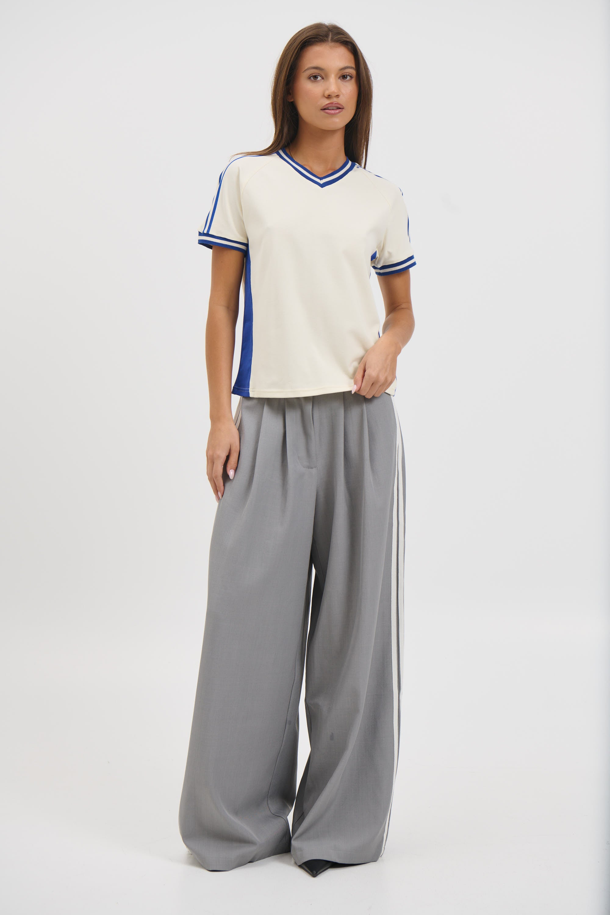 Starlet Tee Midnight Stripe