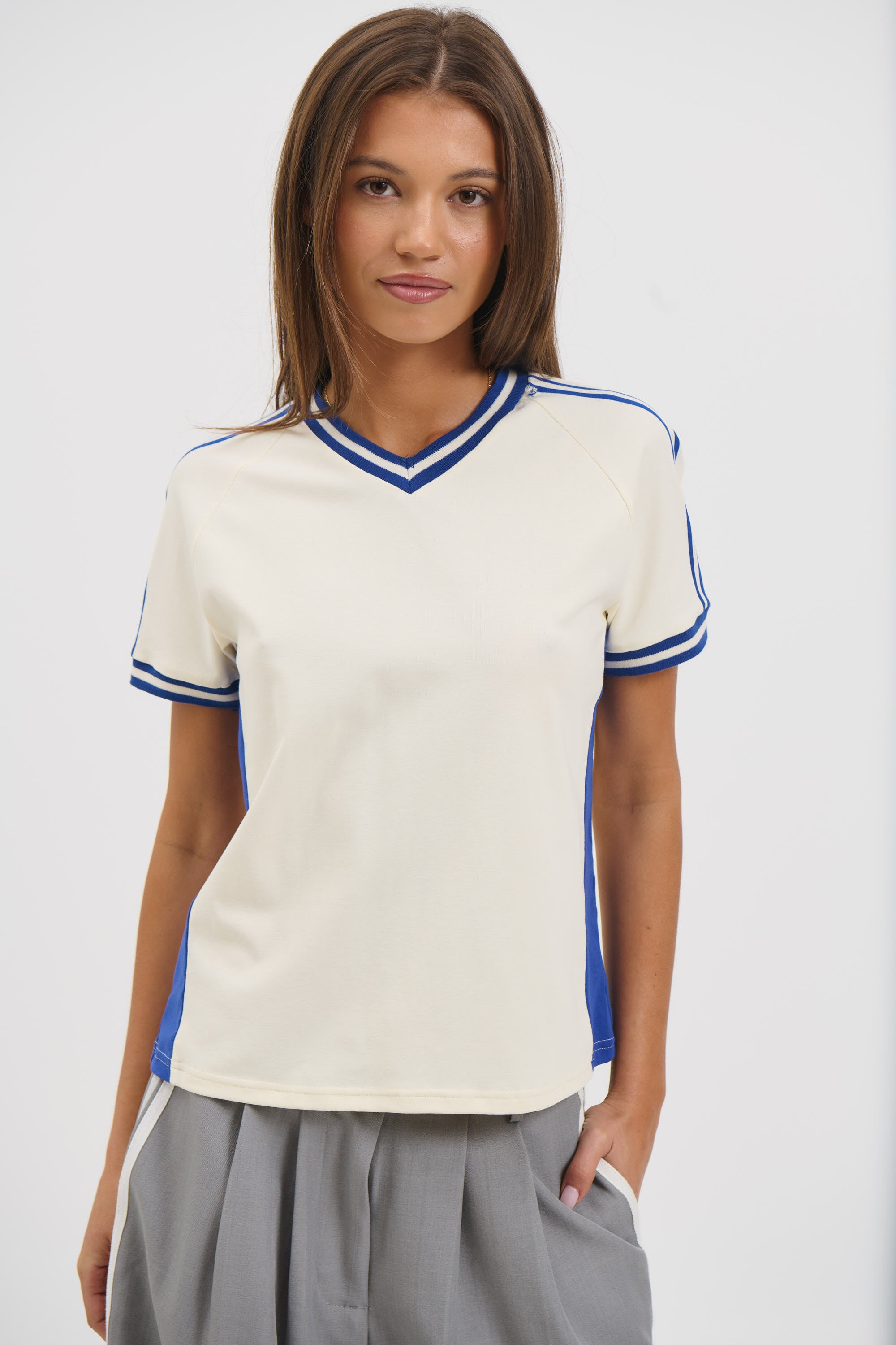 Starlet Tee Midnight Stripe