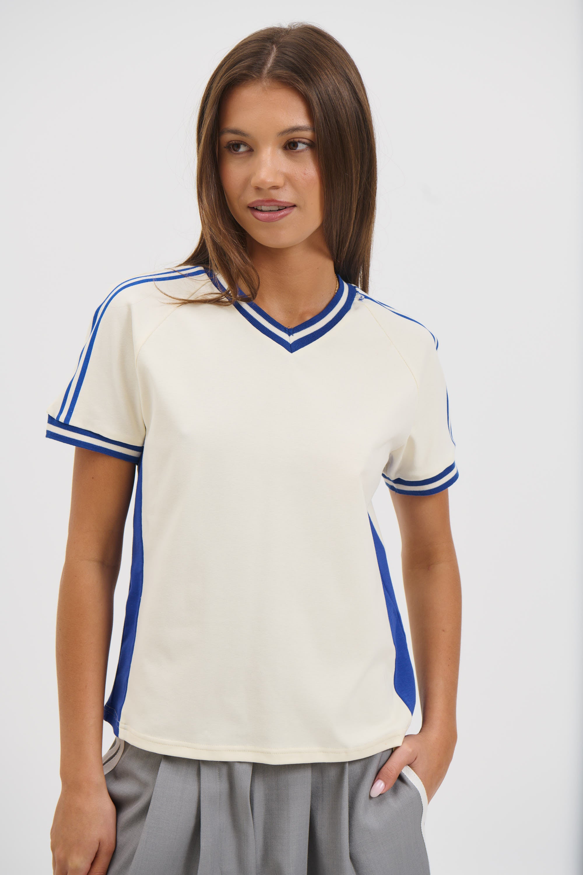 Starlet Tee Midnight Stripe