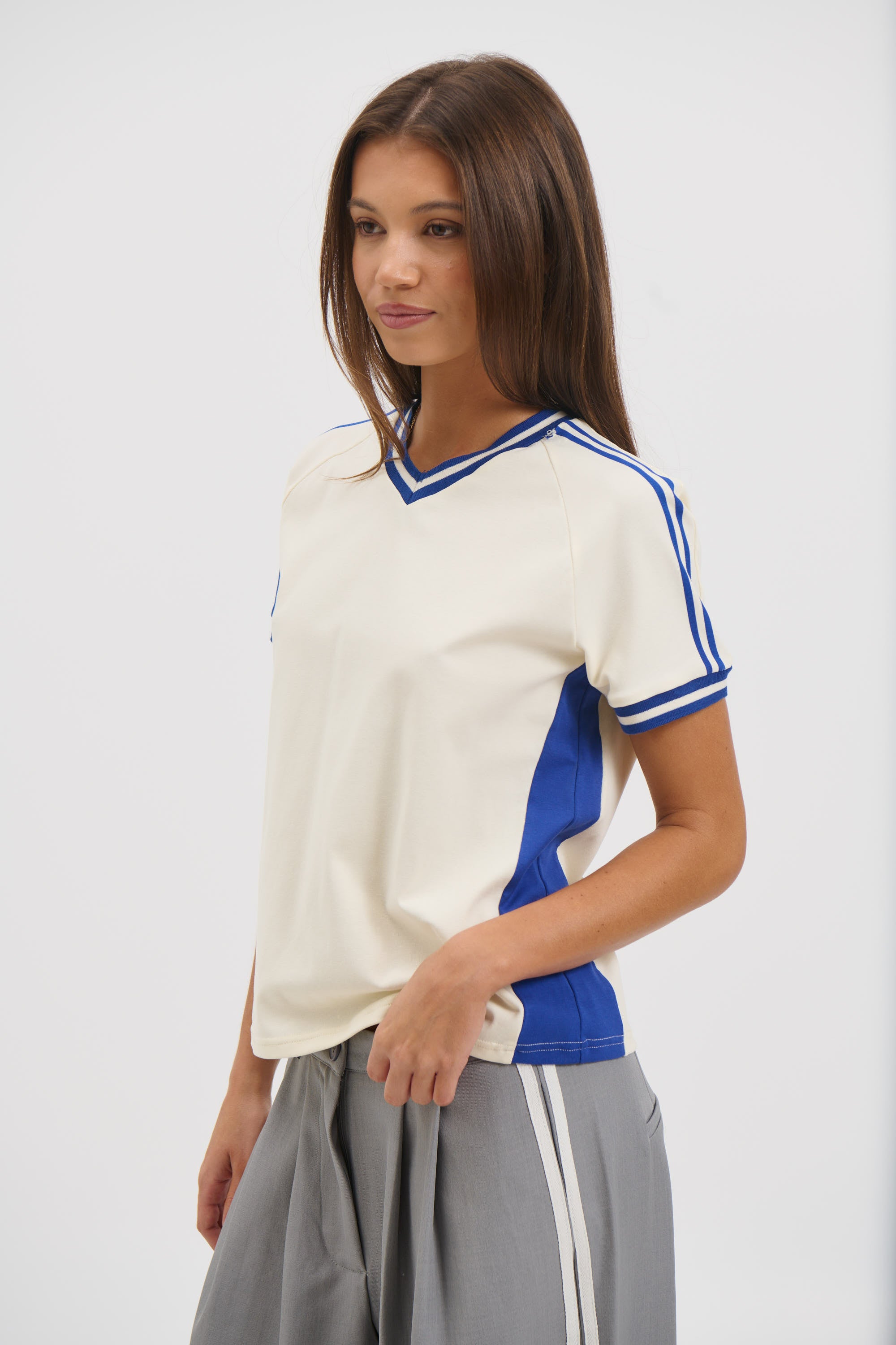 Starlet Tee Midnight Stripe