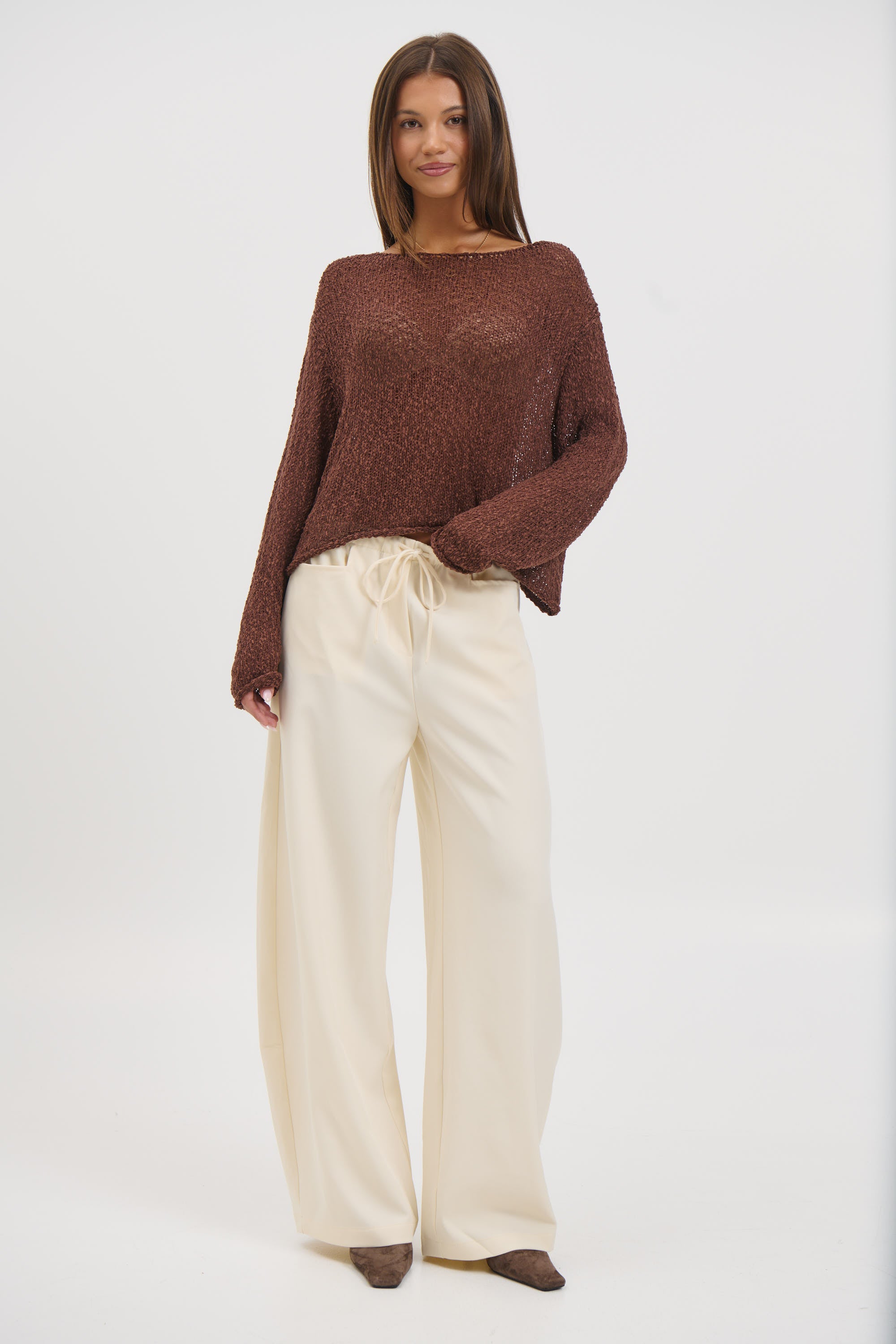 Sonny Knit Chocolate