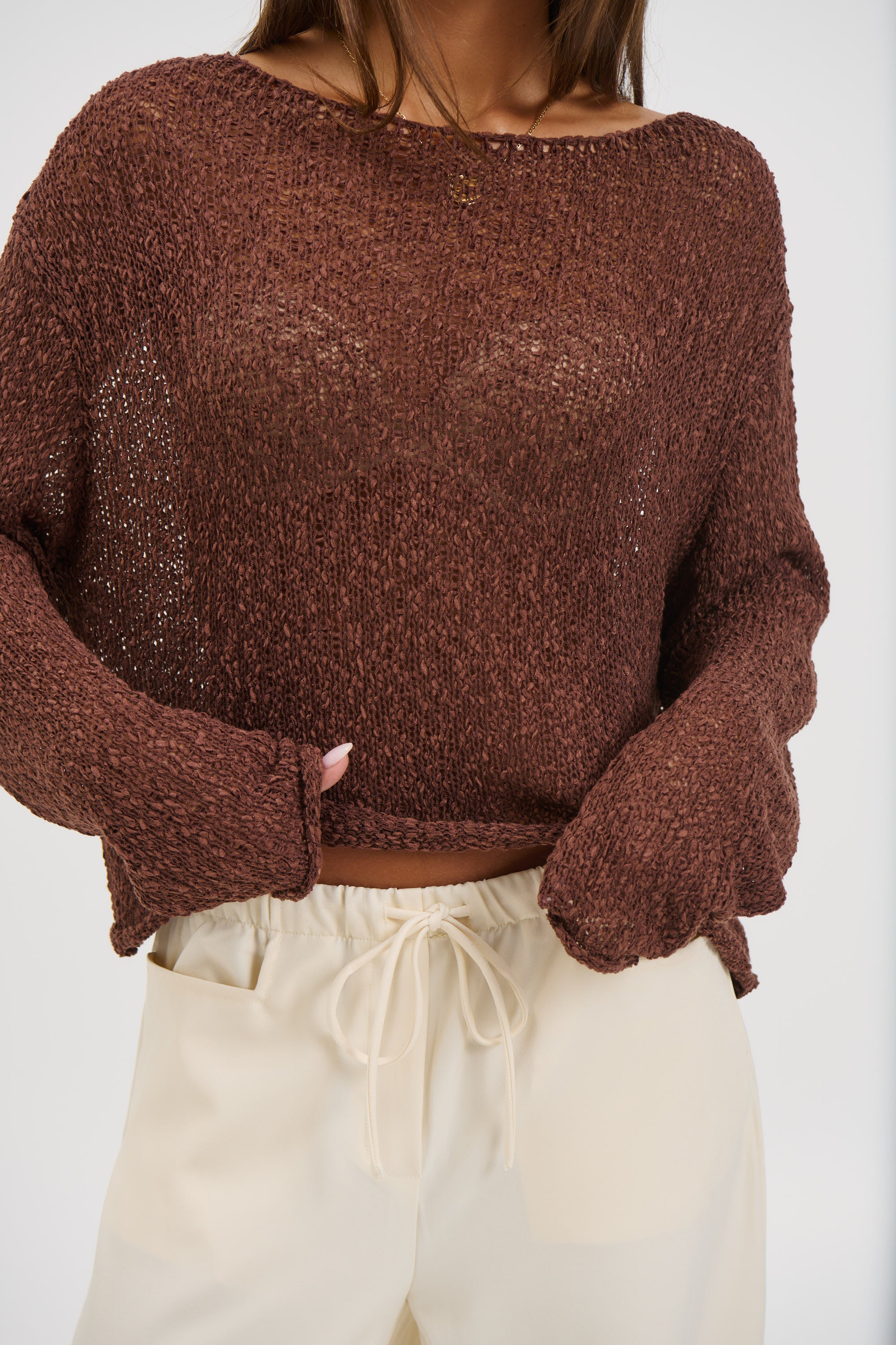 Sonny Knit Chocolate