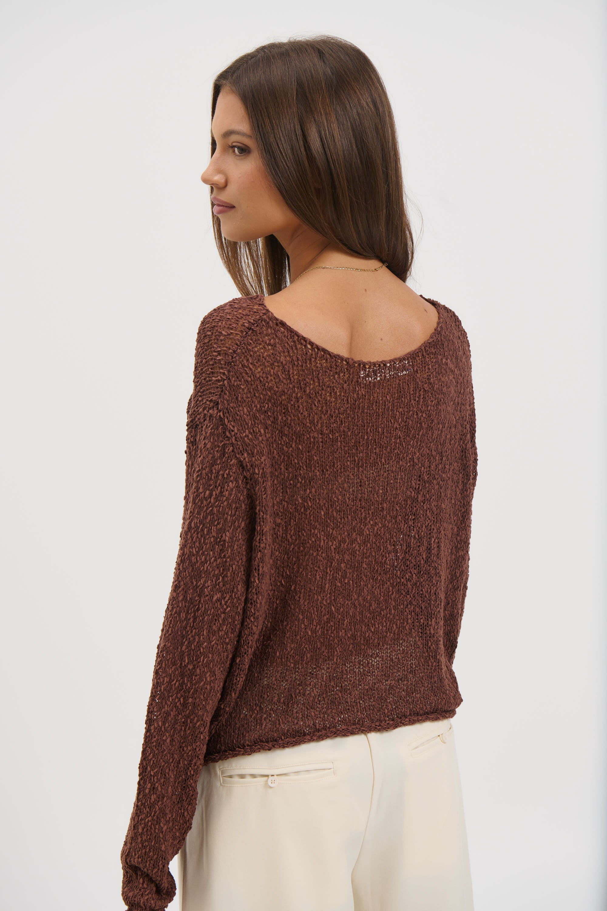 Sonny Knit Chocolate
