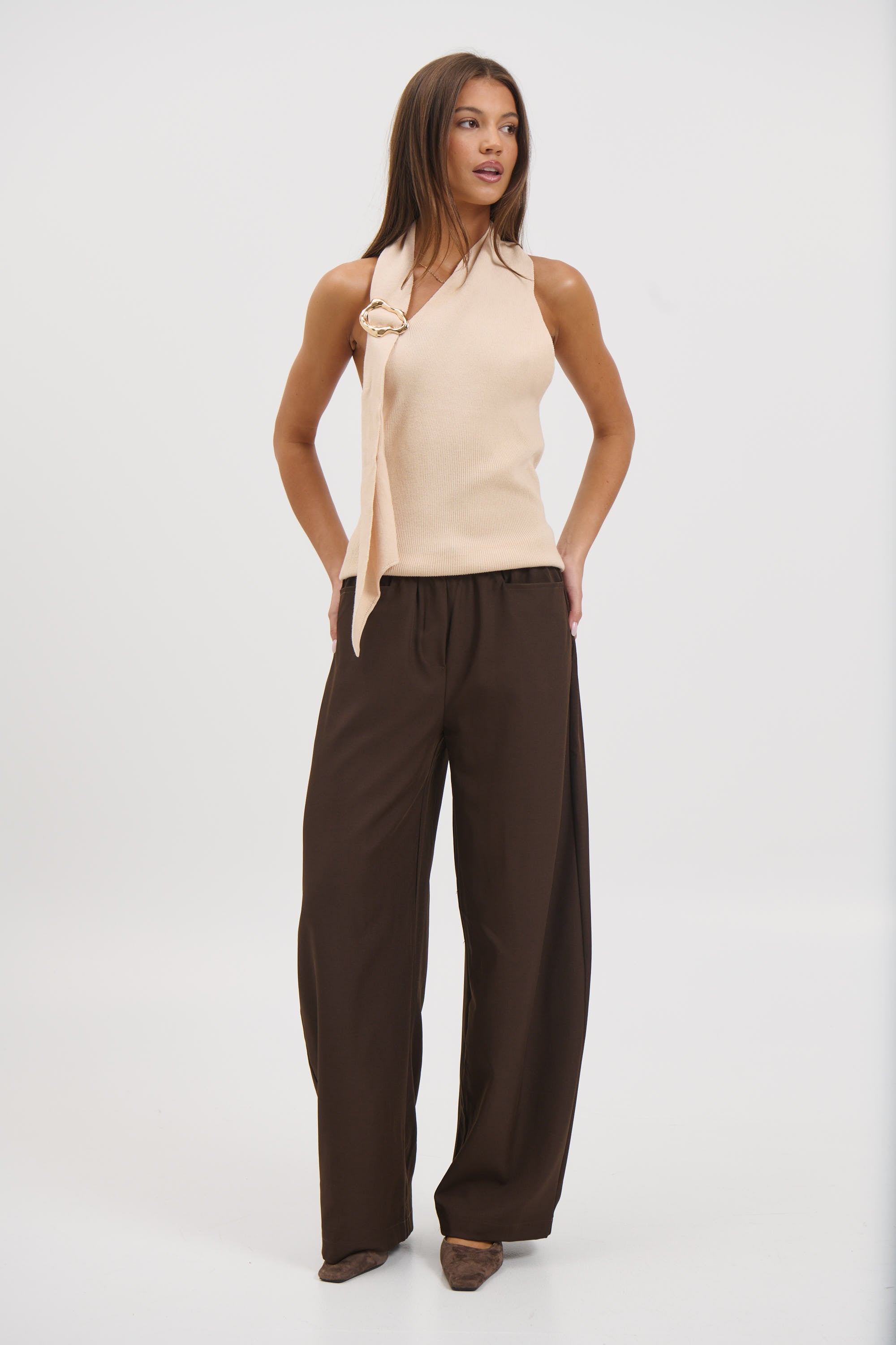 Aubrey Pant Chocolate