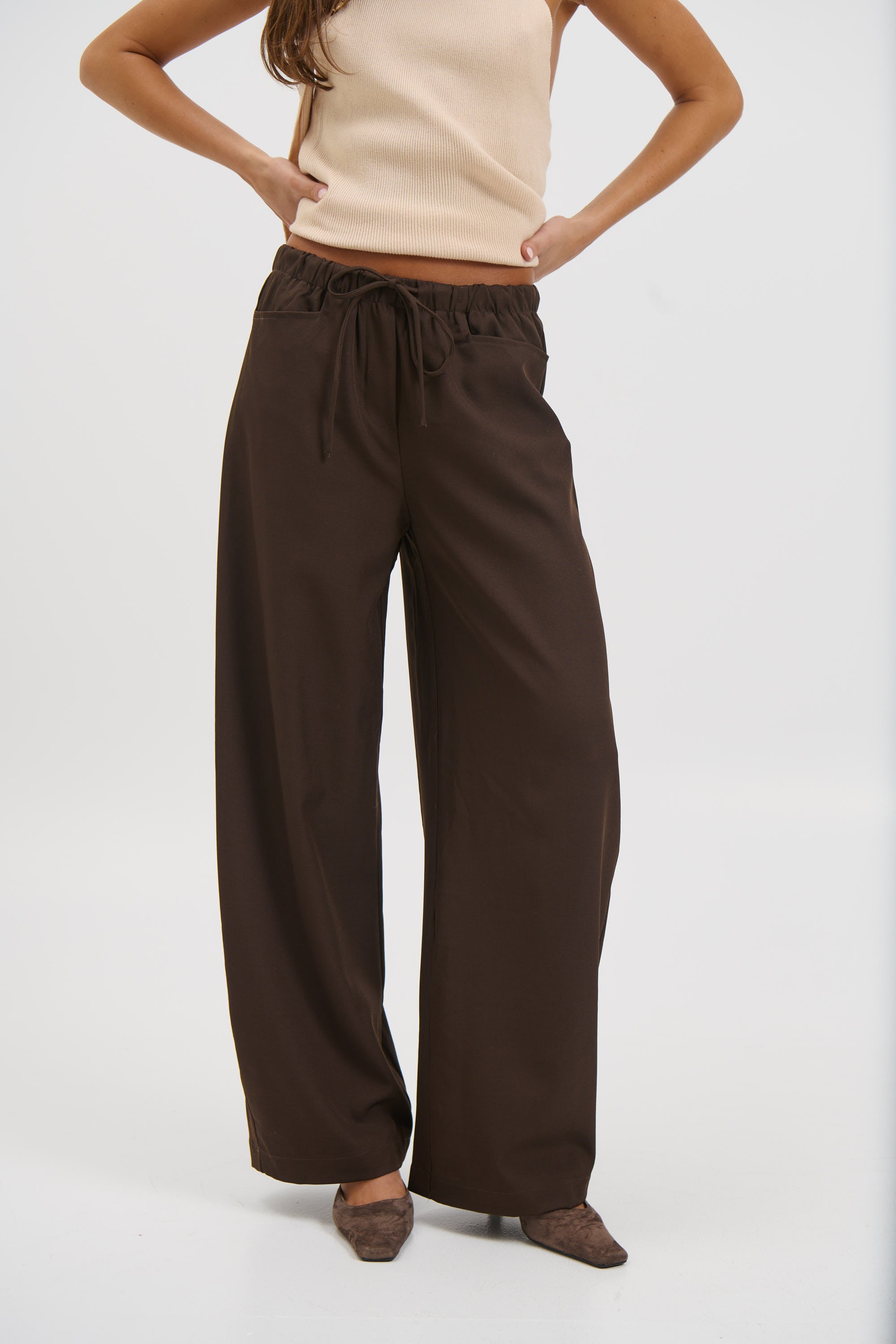 Aubrey Pant Chocolate