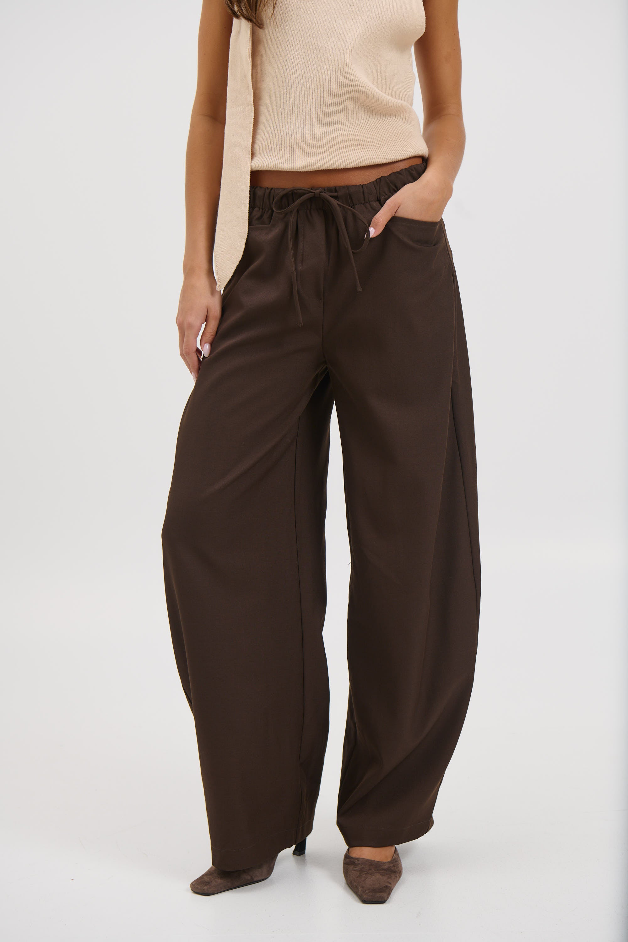 Aubrey Pant Chocolate