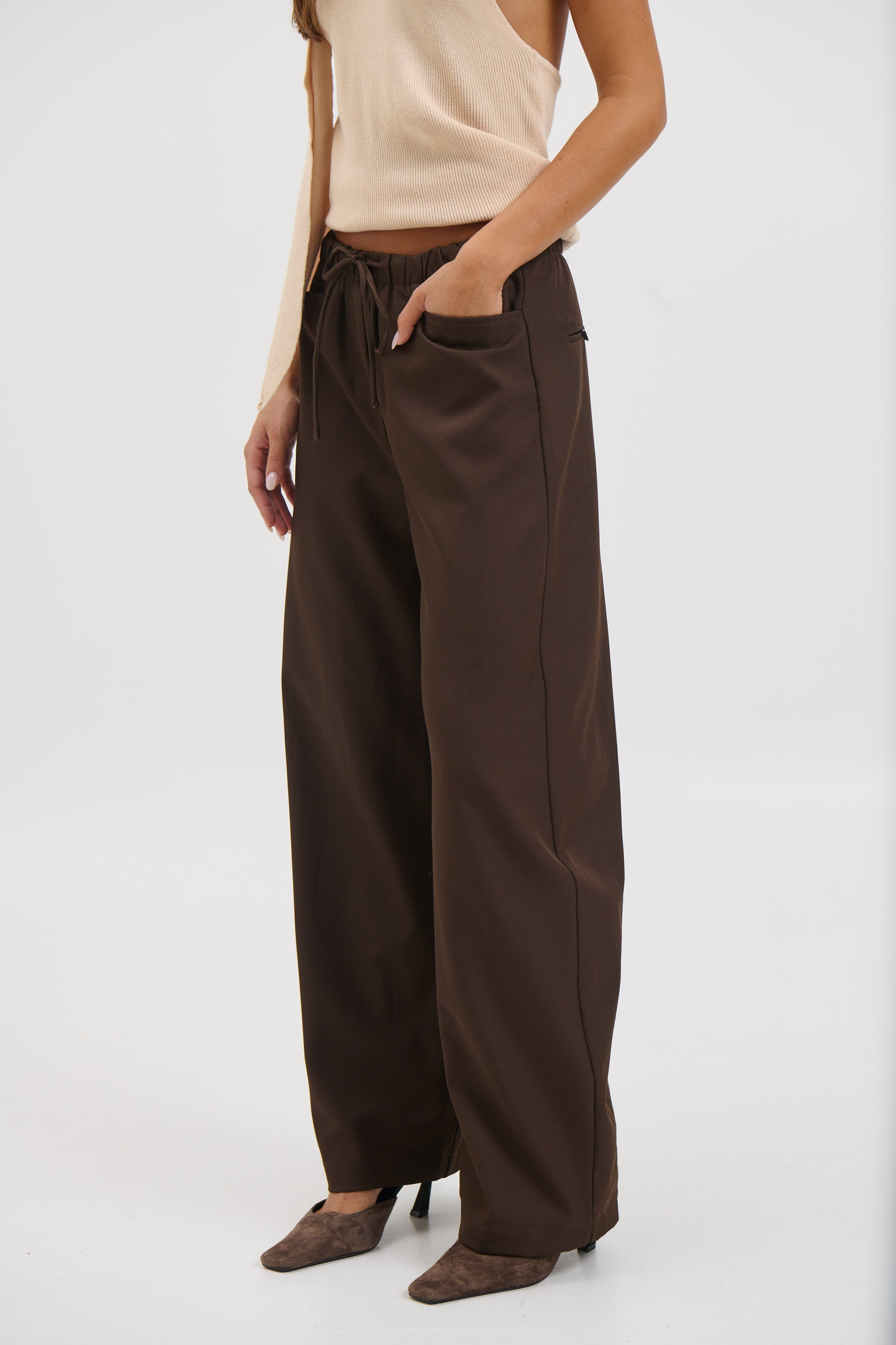 Aubrey Pant Chocolate