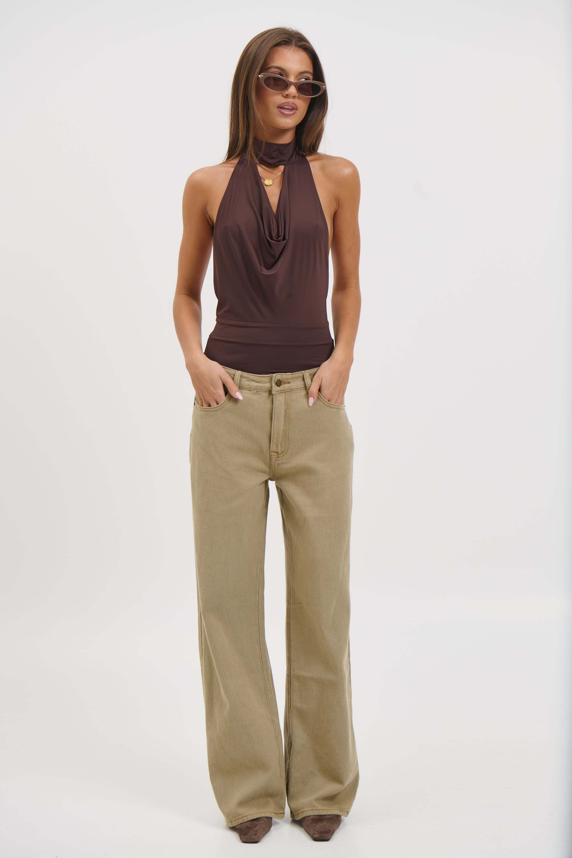 Teagan Bodysuit Choc