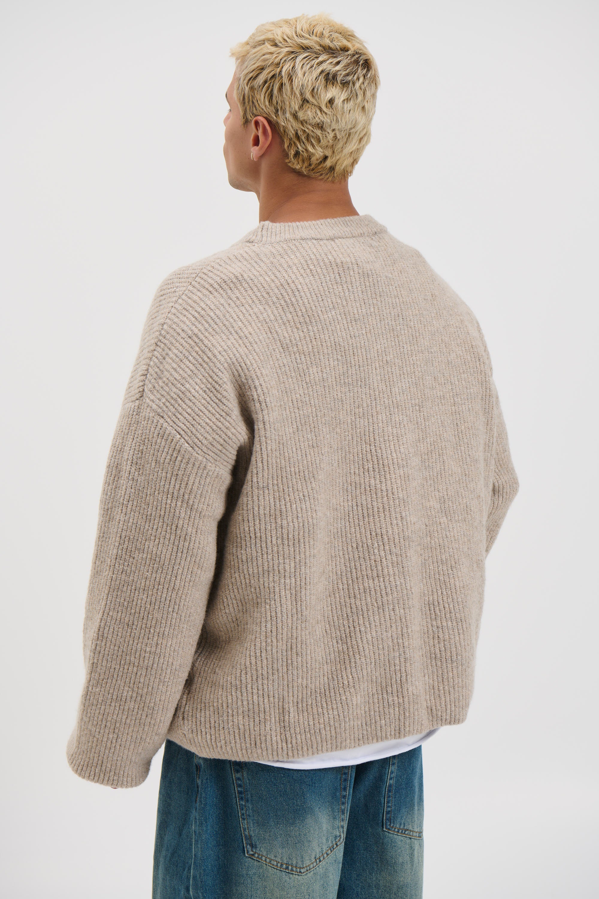 Slouch Knit Light Tan