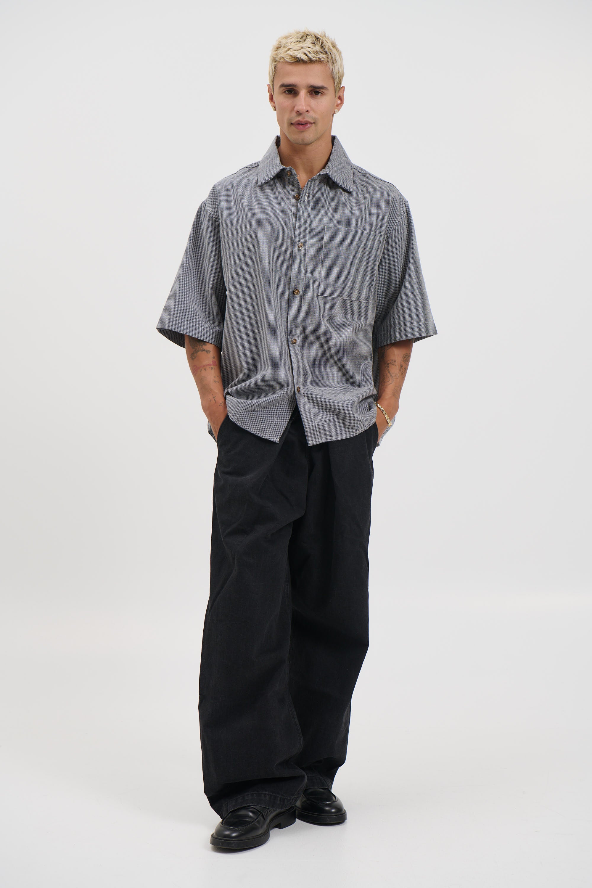 Scott Shirt Check Blue