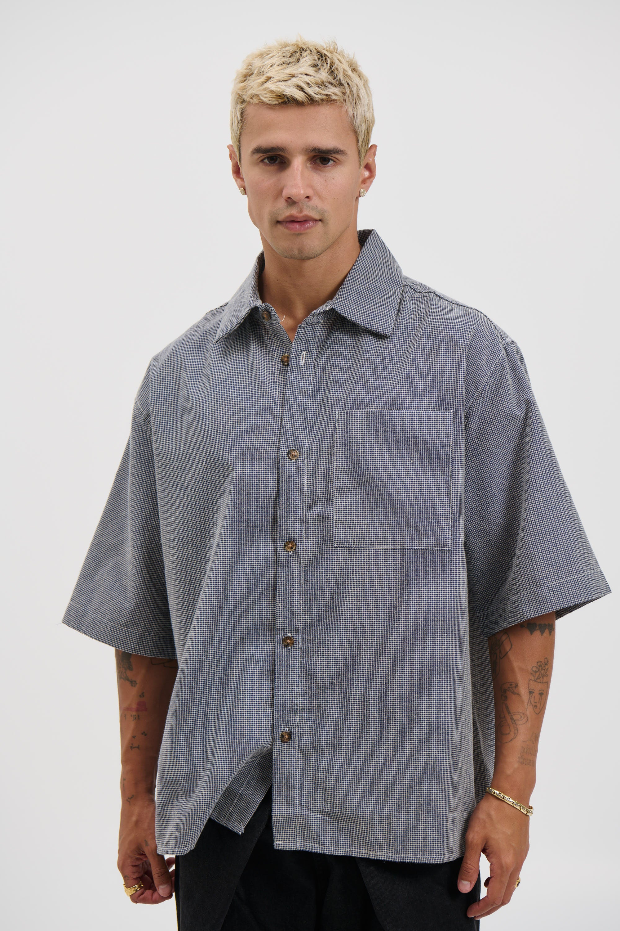 Scott Shirt Check Blue