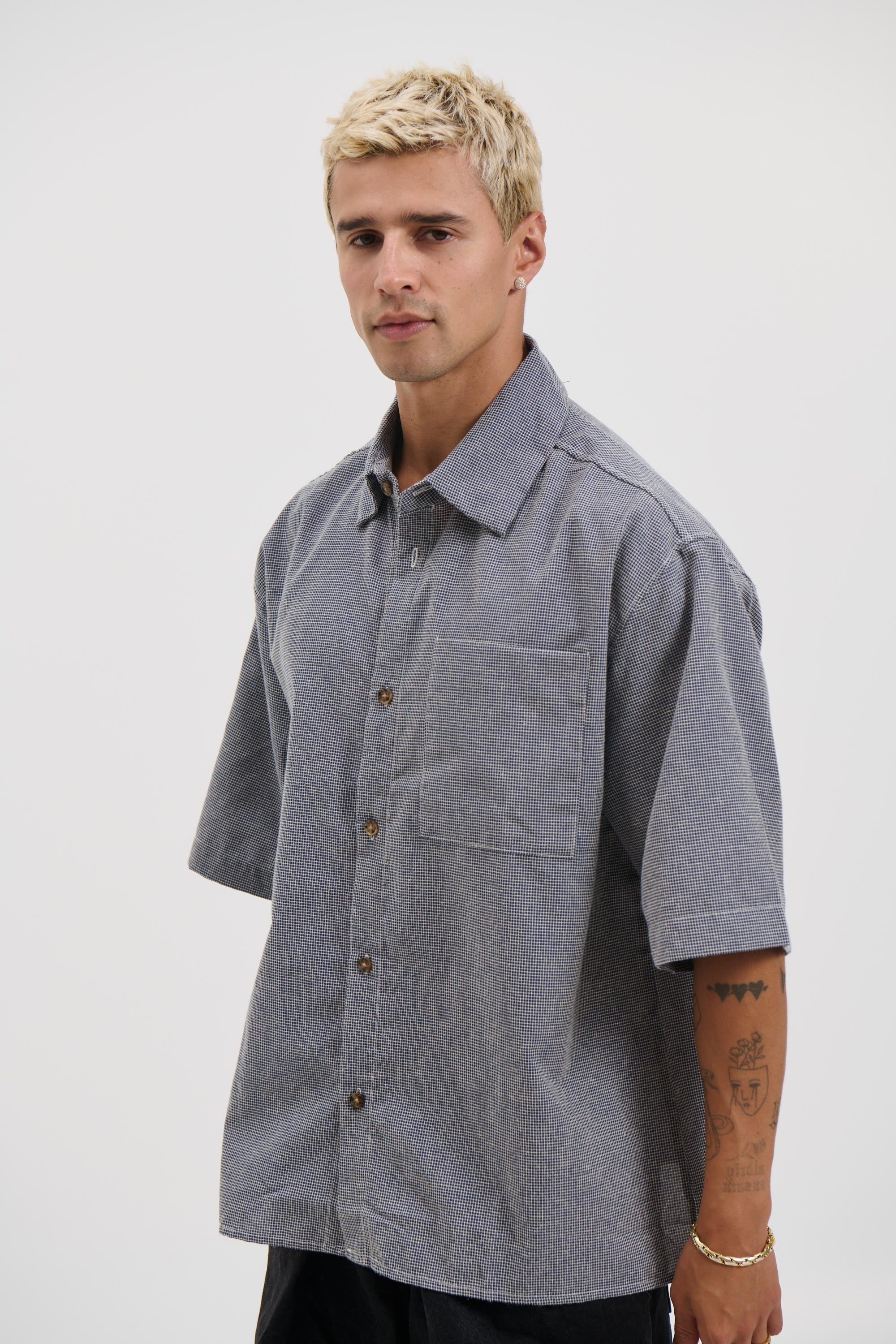 Scott Shirt Check Blue