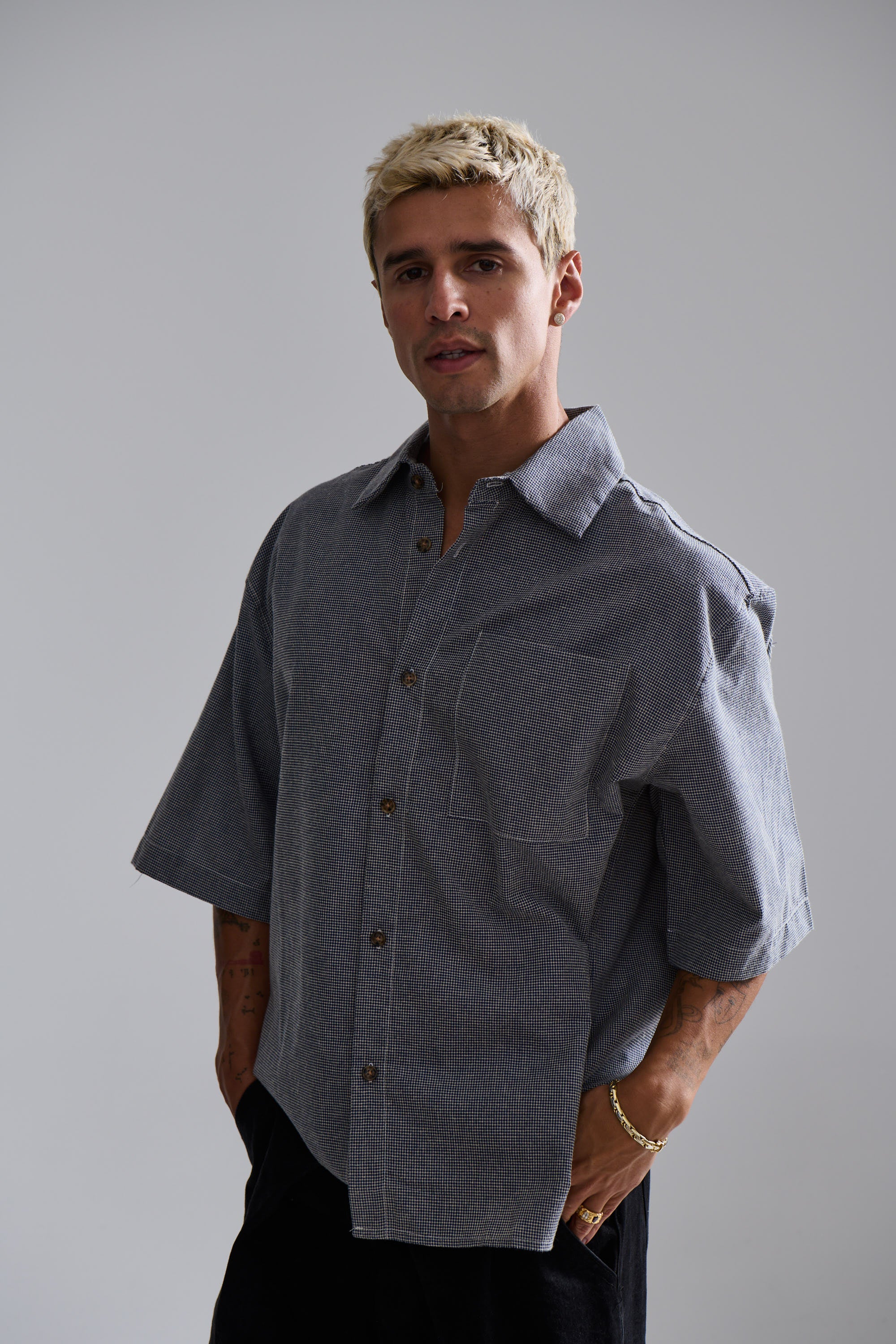 Scott Shirt Check Blue
