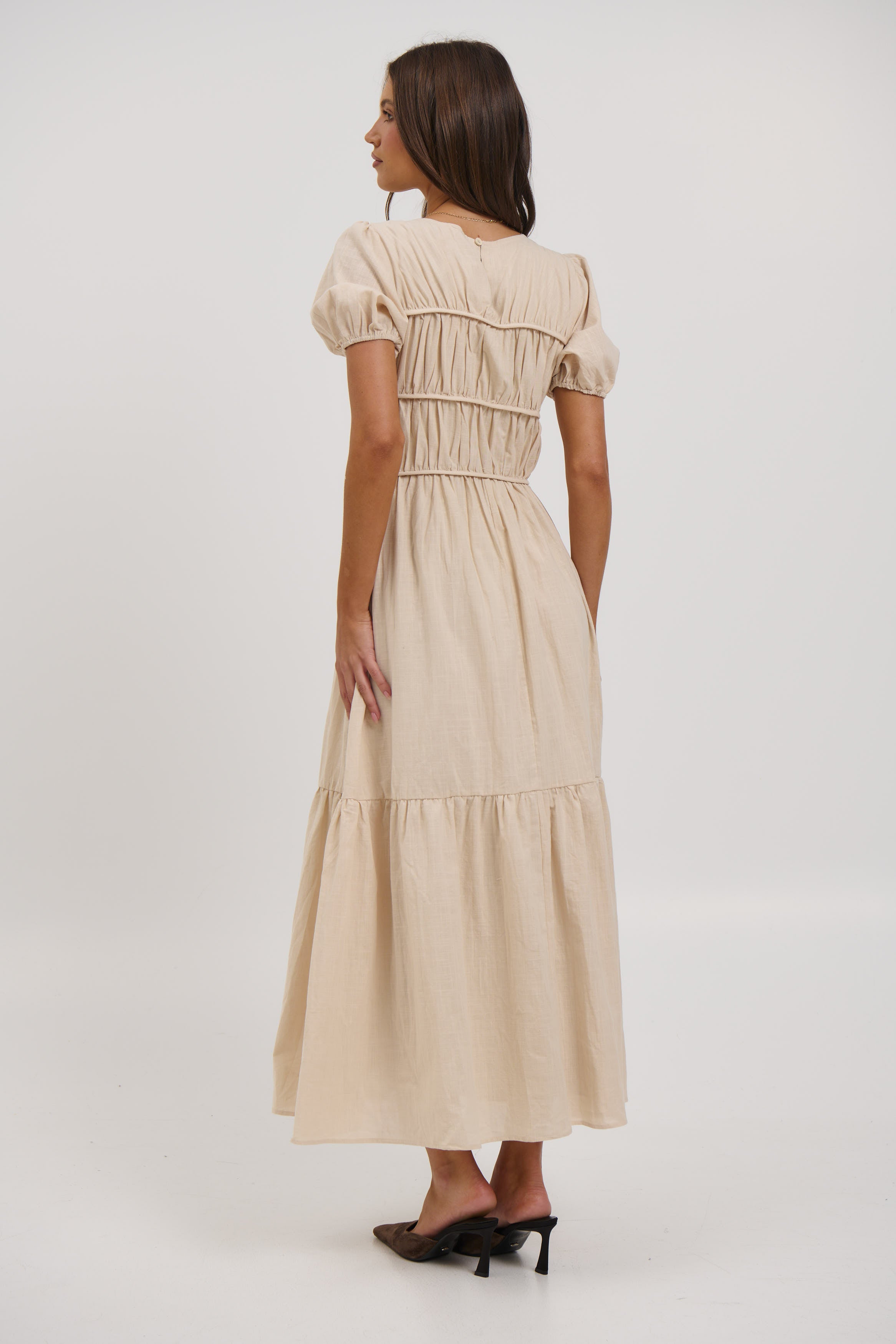 Gianna Maxi Dress Oat