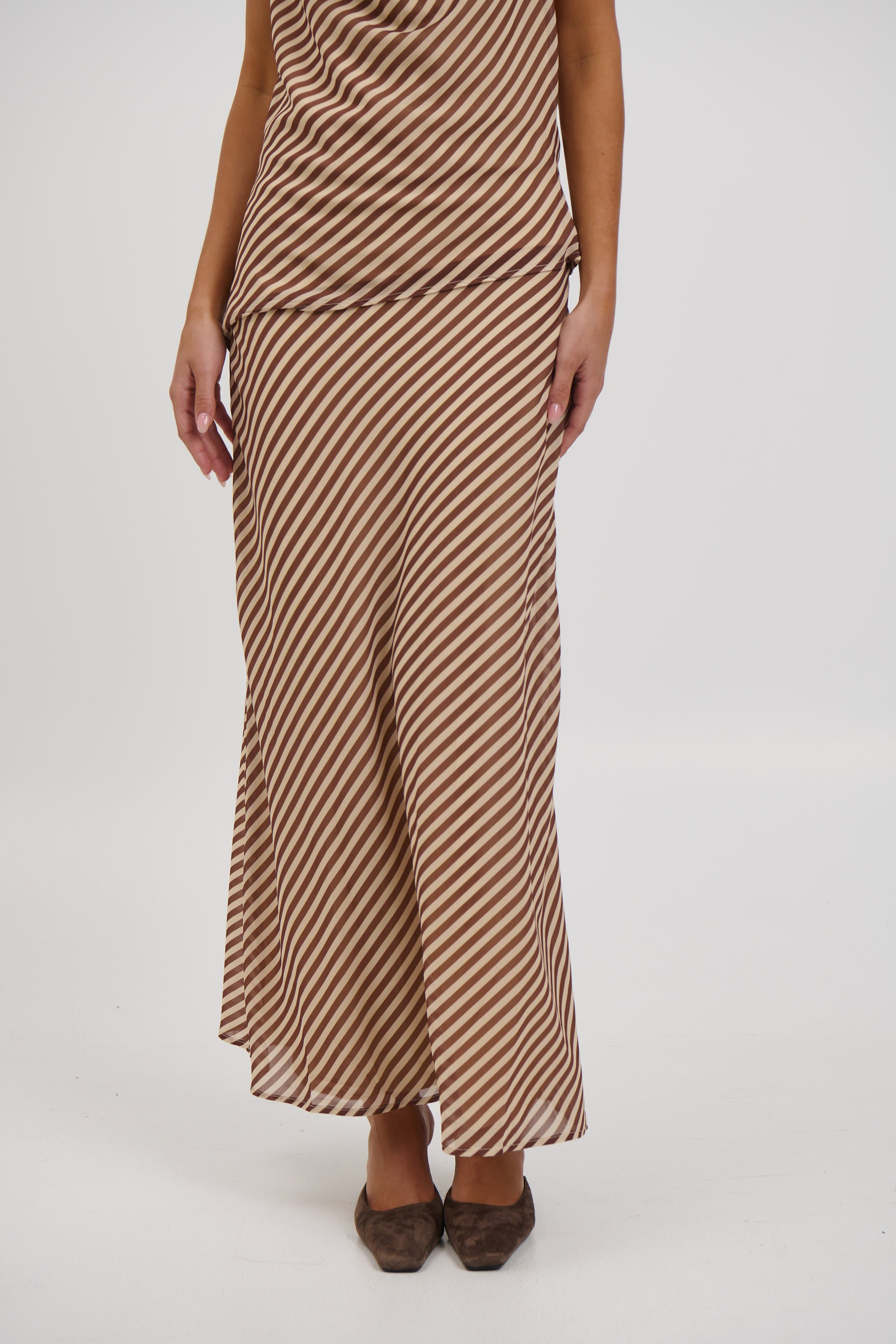 Lianna Maxi Skirt Tiramisu