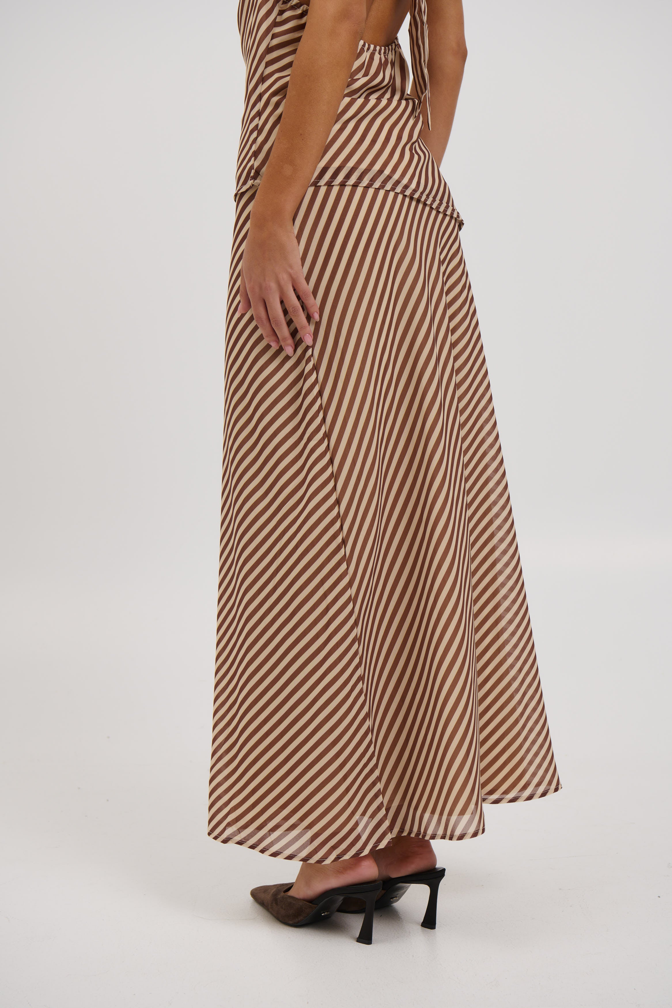 Lianna Maxi Skirt Tiramisu