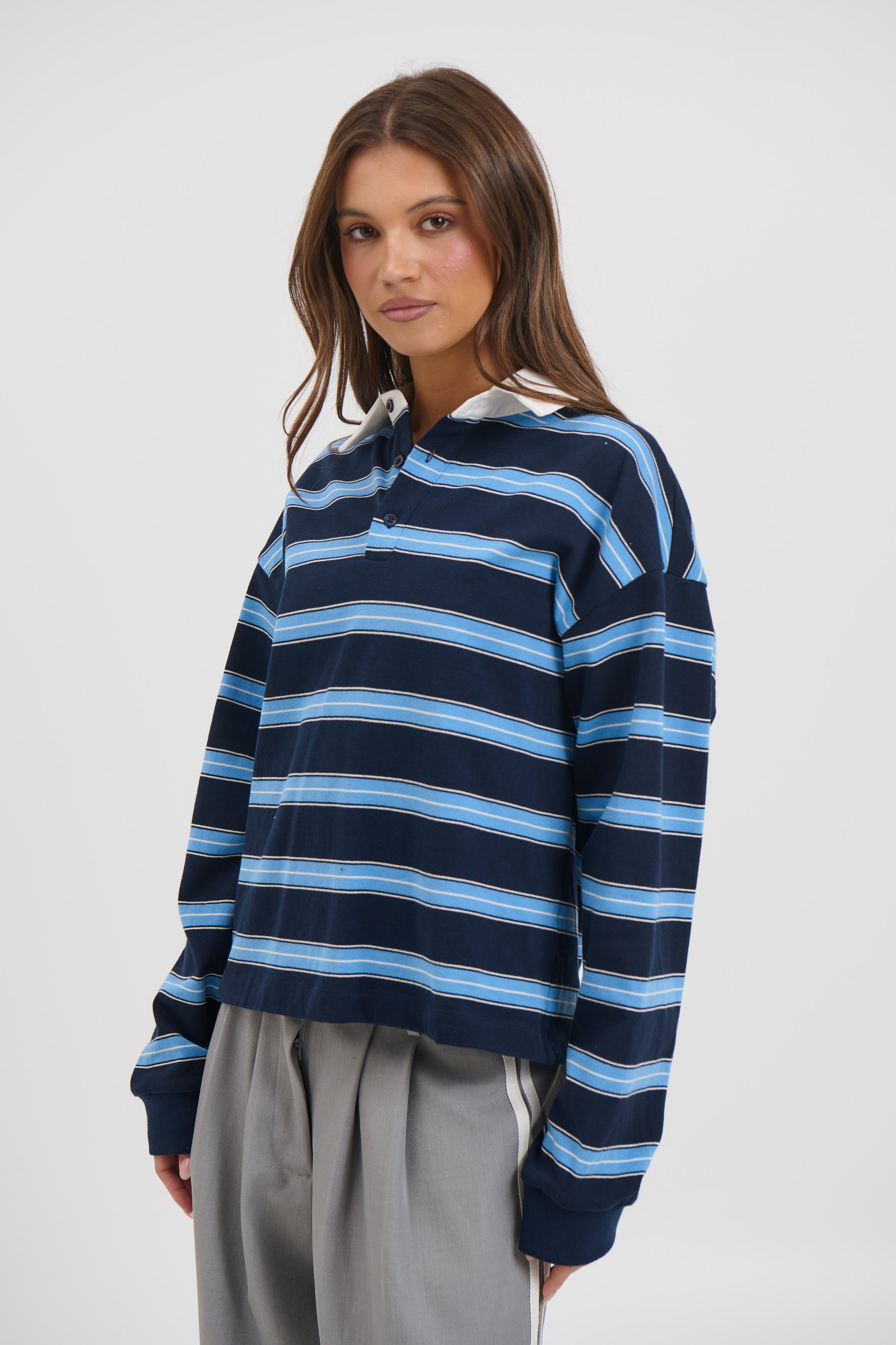 Countryside Jersey Midnight Stripe