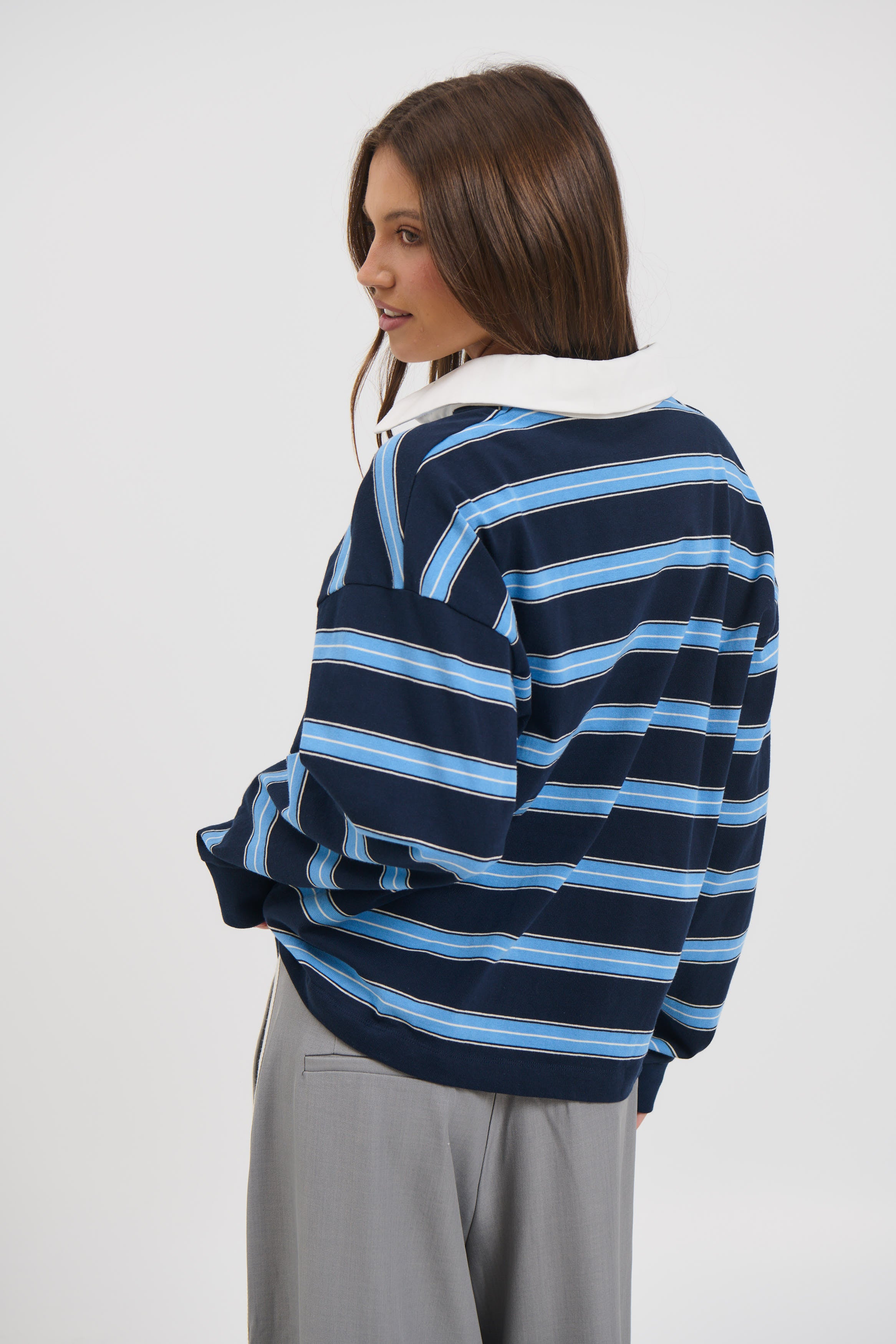 Countryside Jersey Midnight Stripe