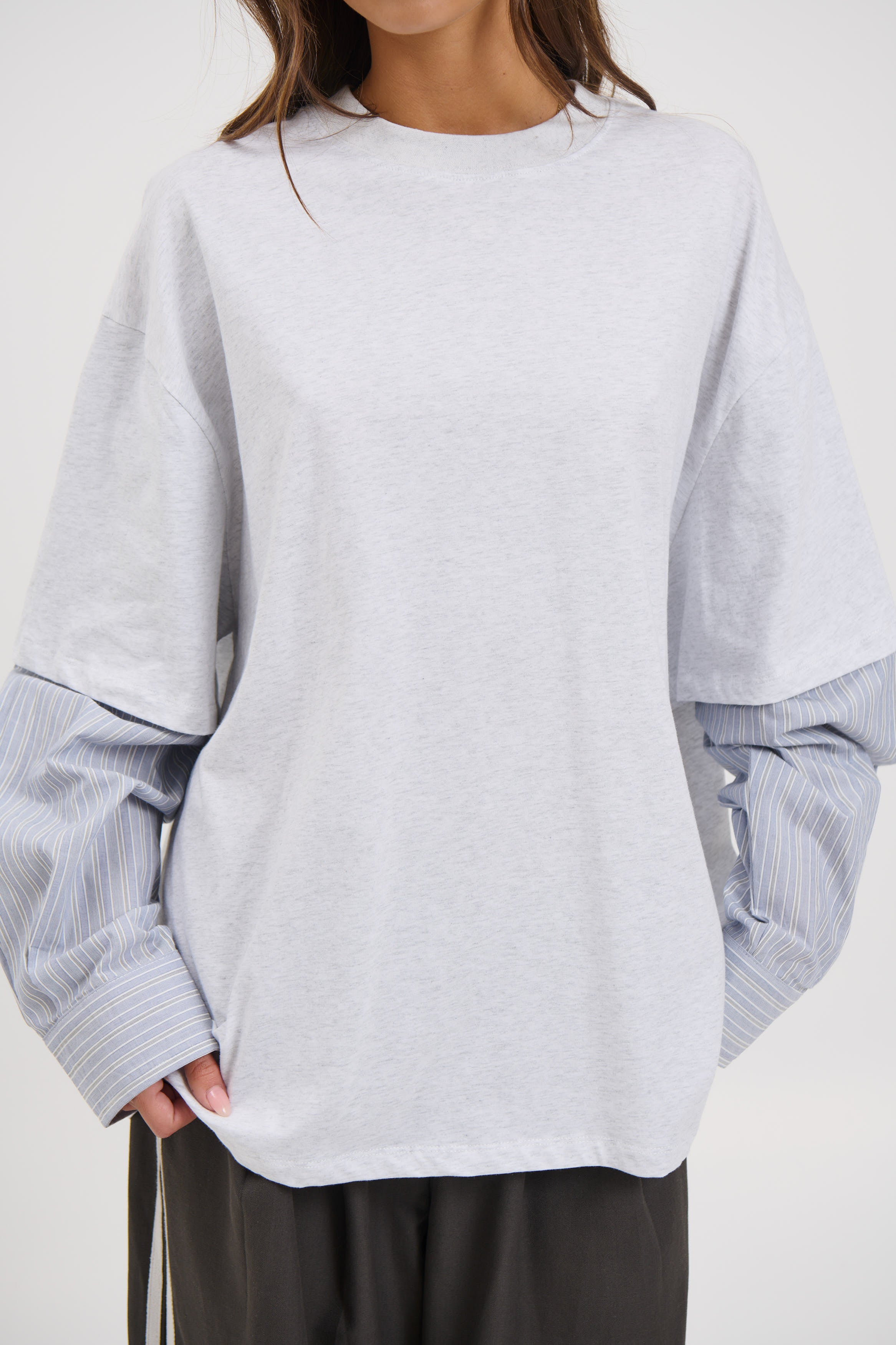 Bottega Shirt Grey