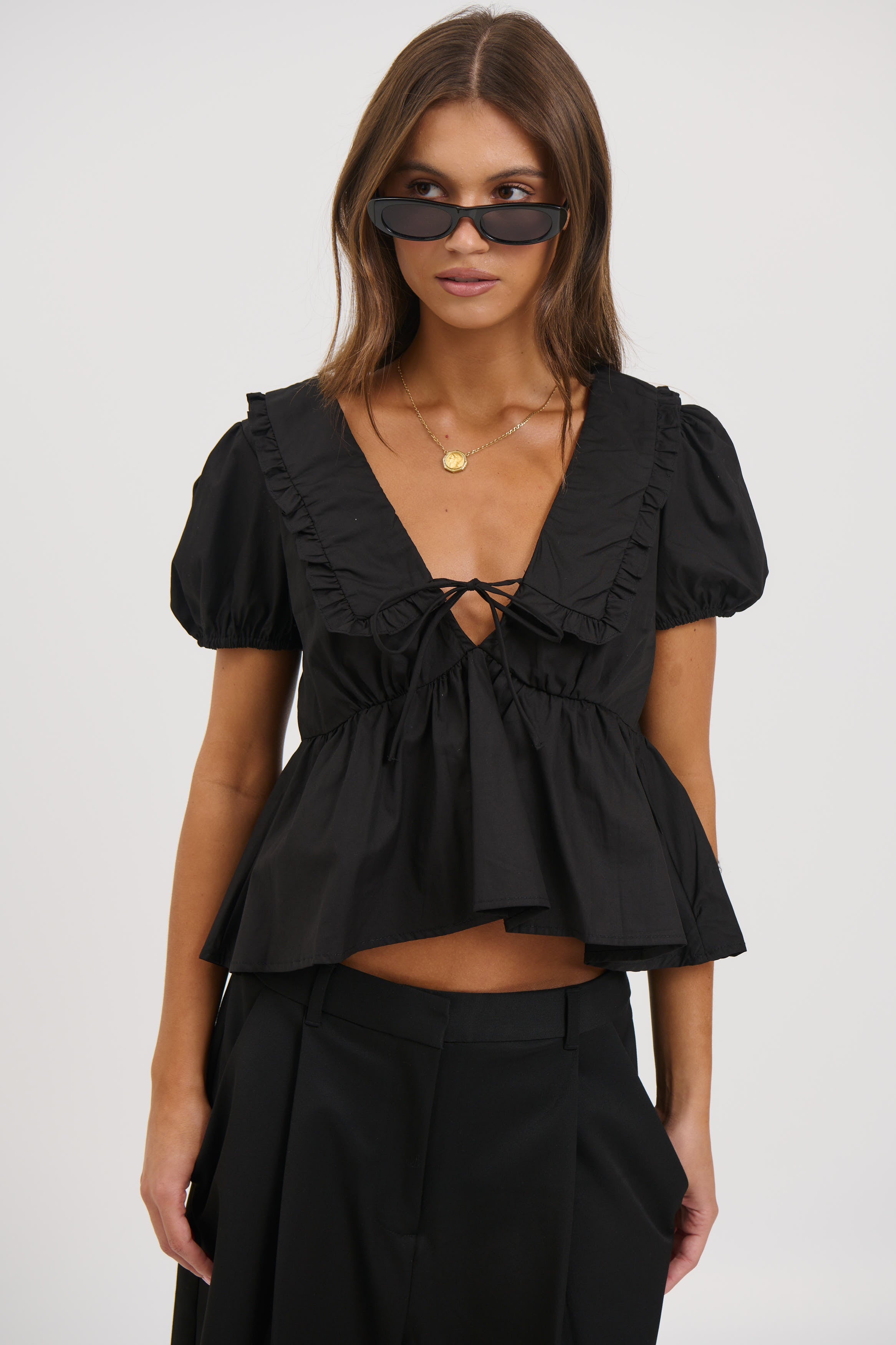 Elouise Shirt Black