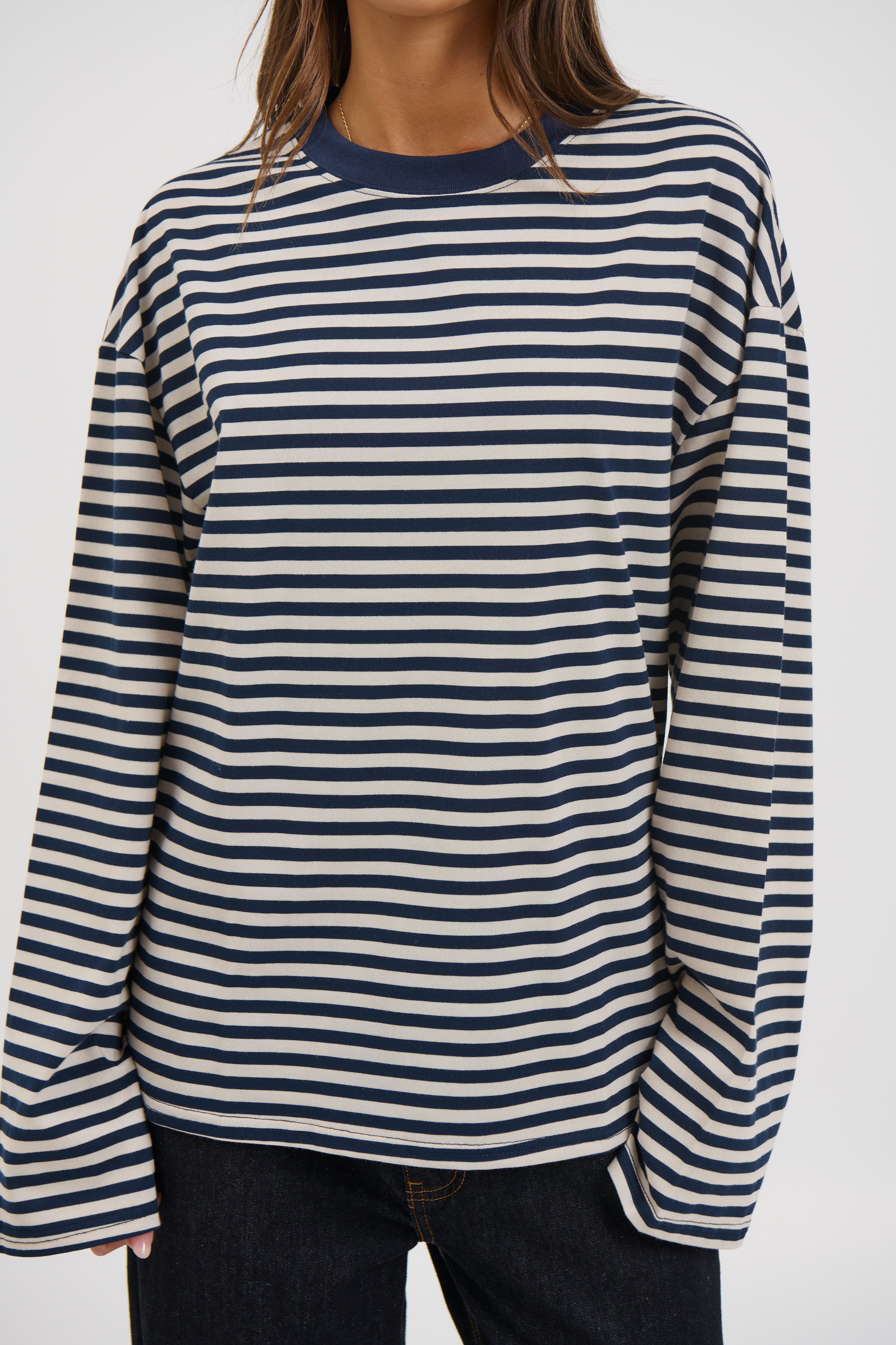 Sadie Long Sleeve Navy