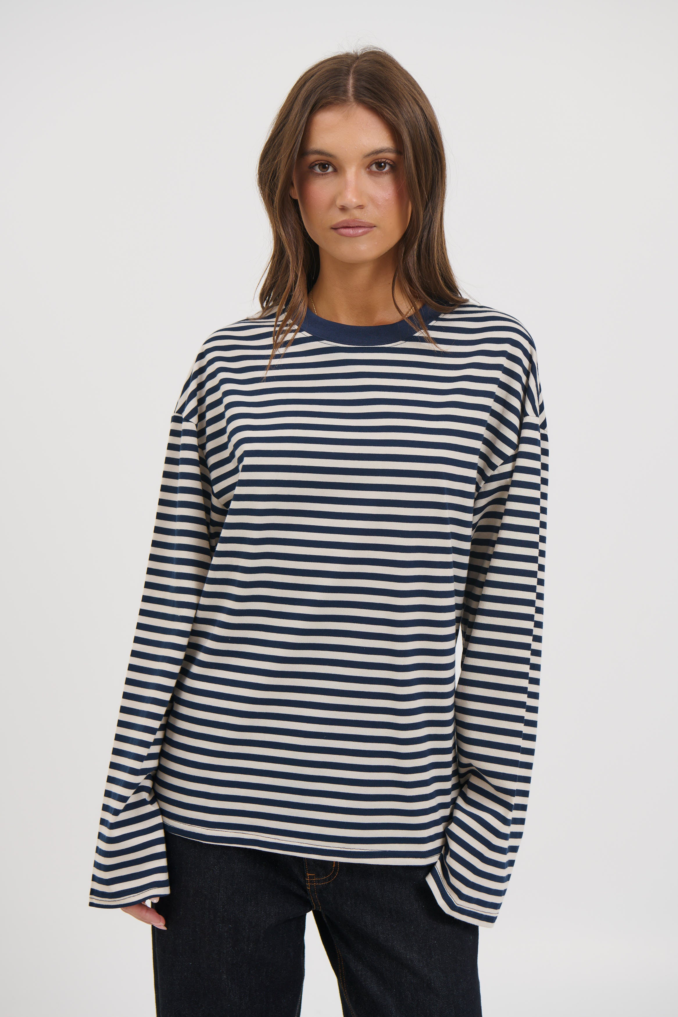 Sadie Long Sleeve Navy