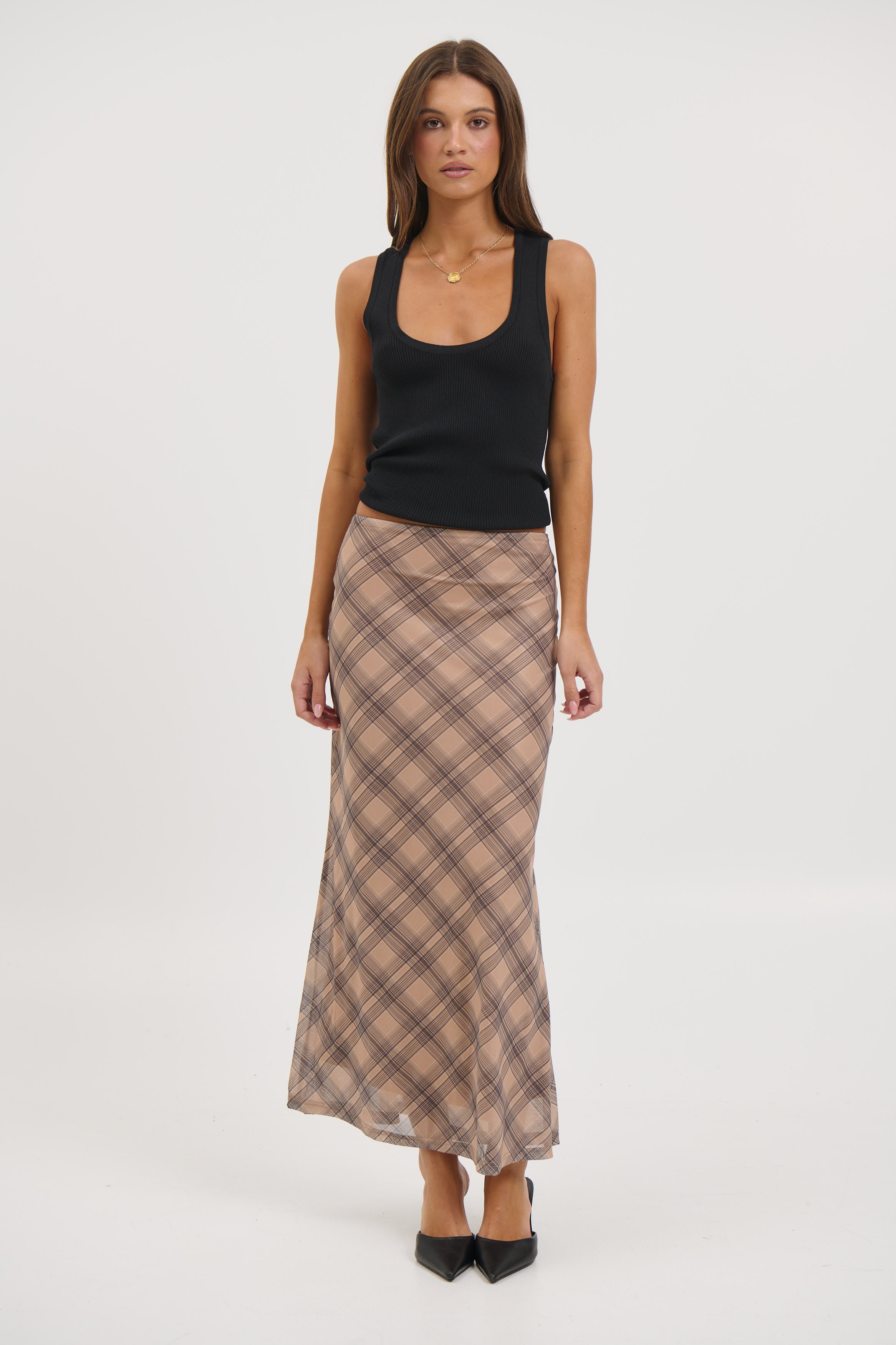 Pallas Maxi Skirt Natural