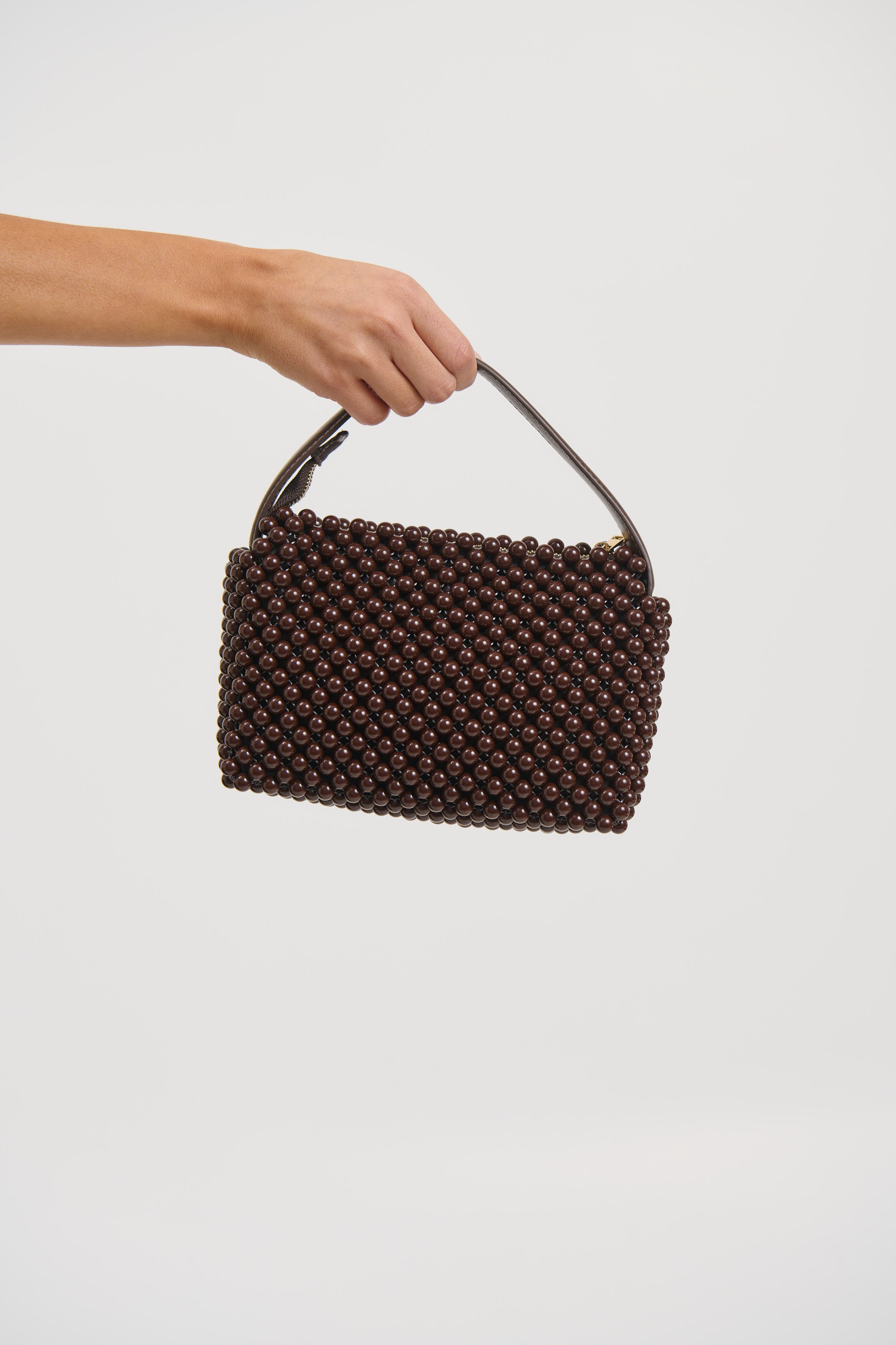 Jeanie Handle Bag Chocolate
