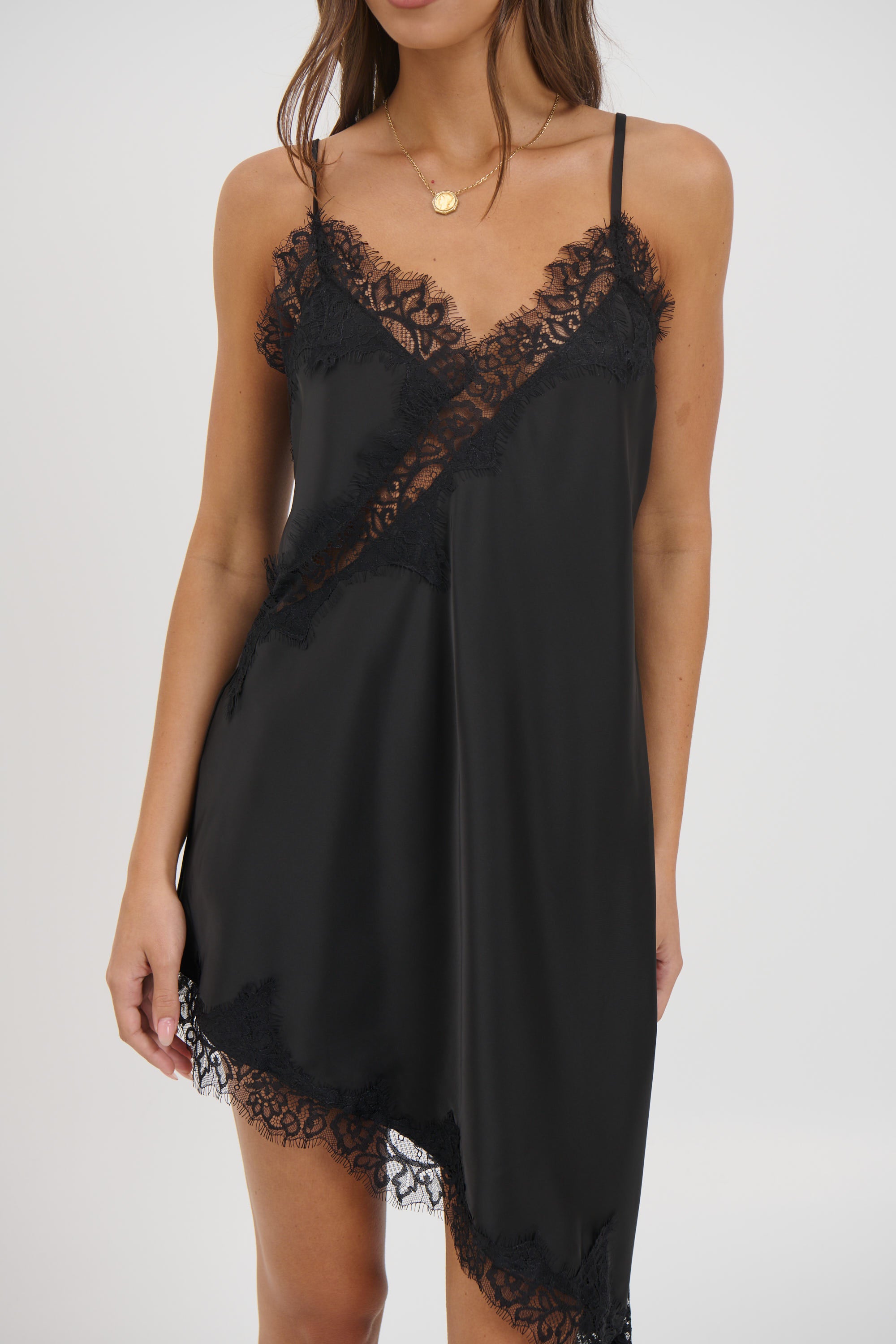 Electra Lace Dress Black