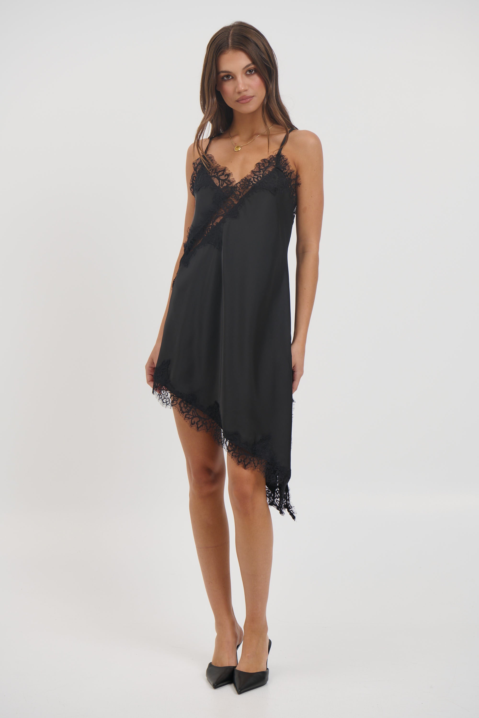 Electra Lace Dress Black