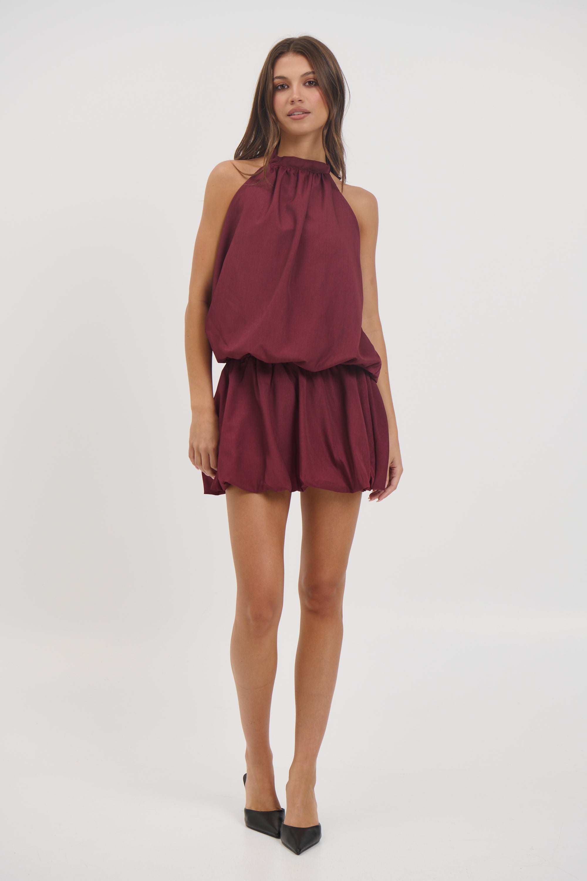 Paris Mini Dress Berry