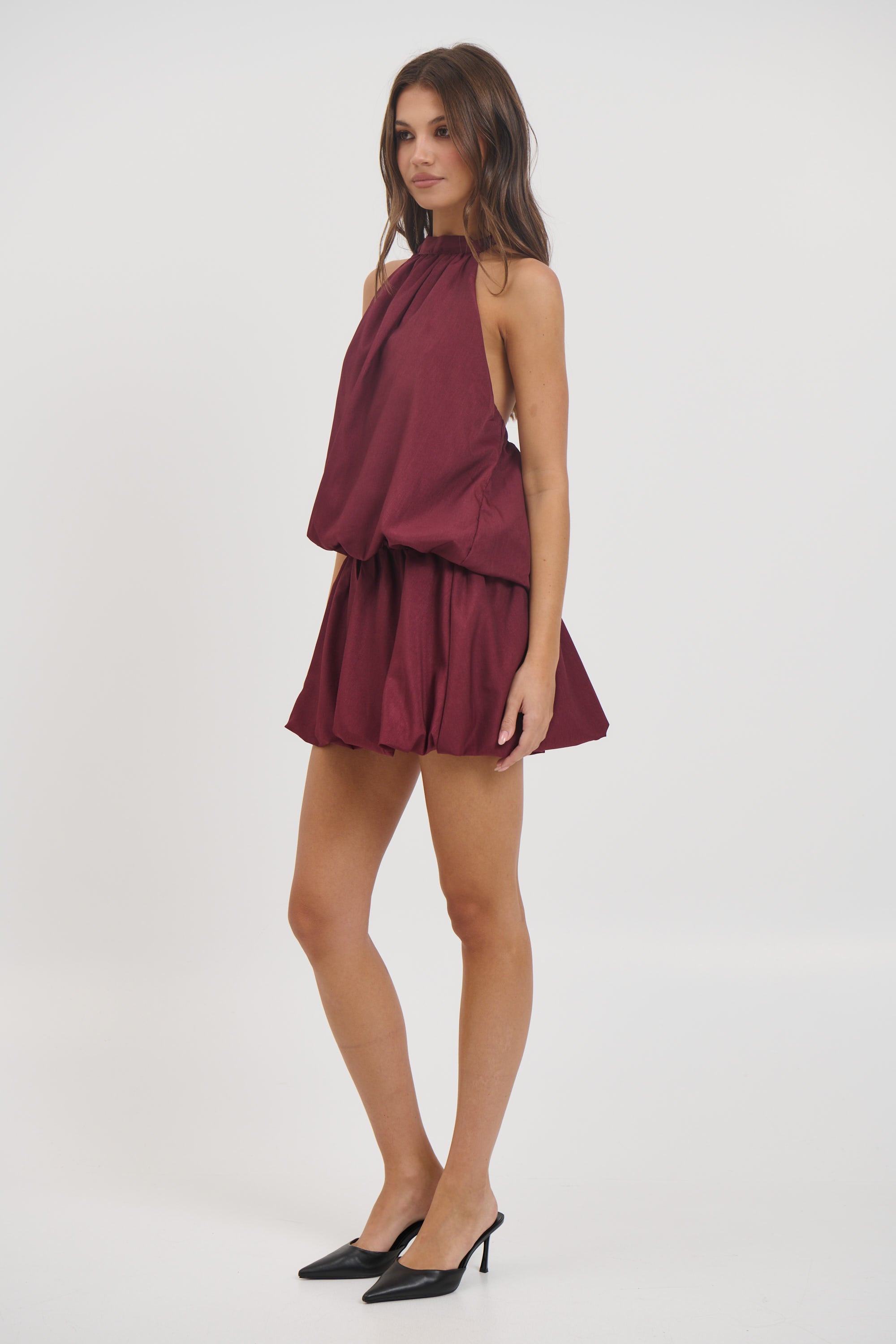 Paris Mini Dress Berry