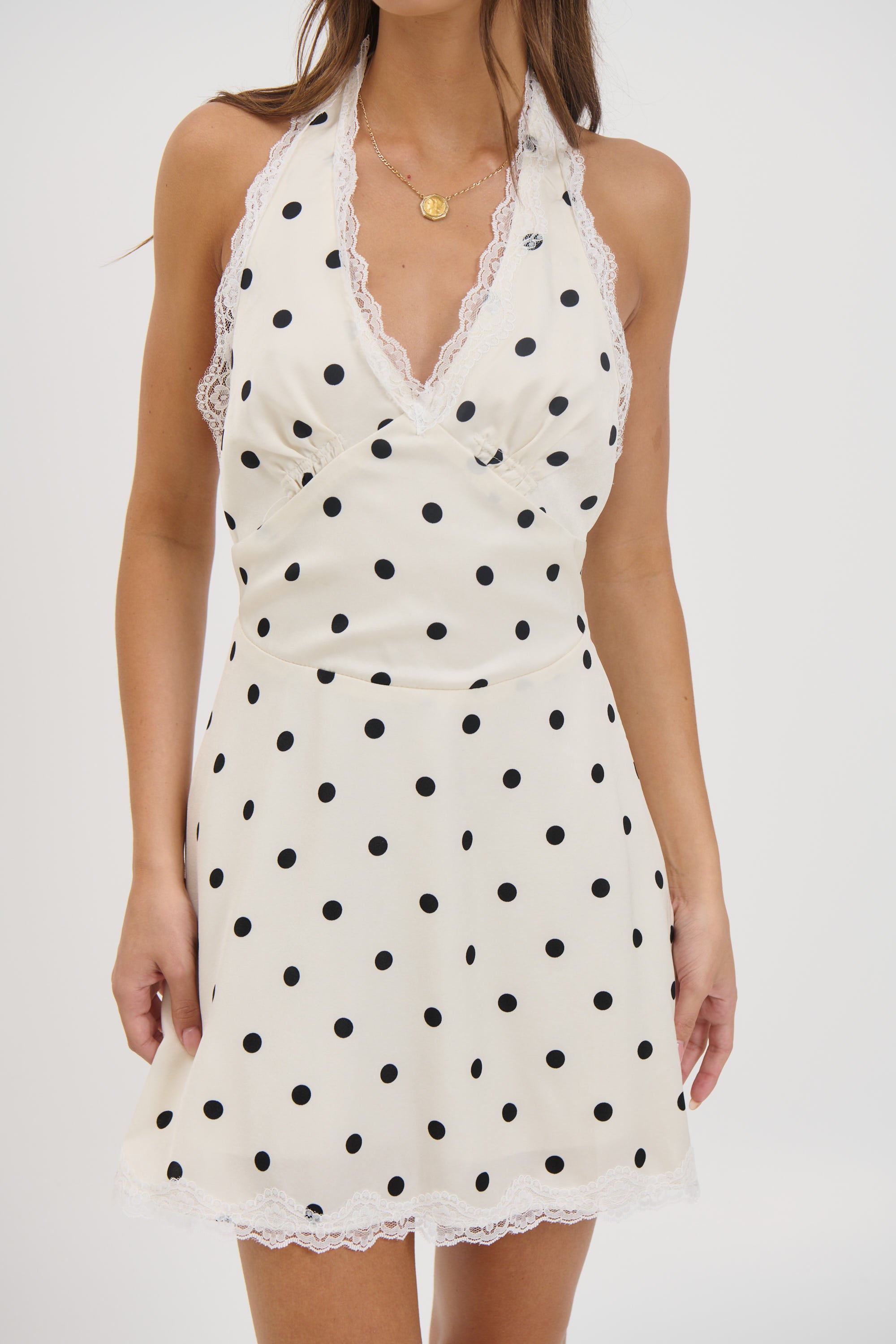 Azalea Mini Dress White