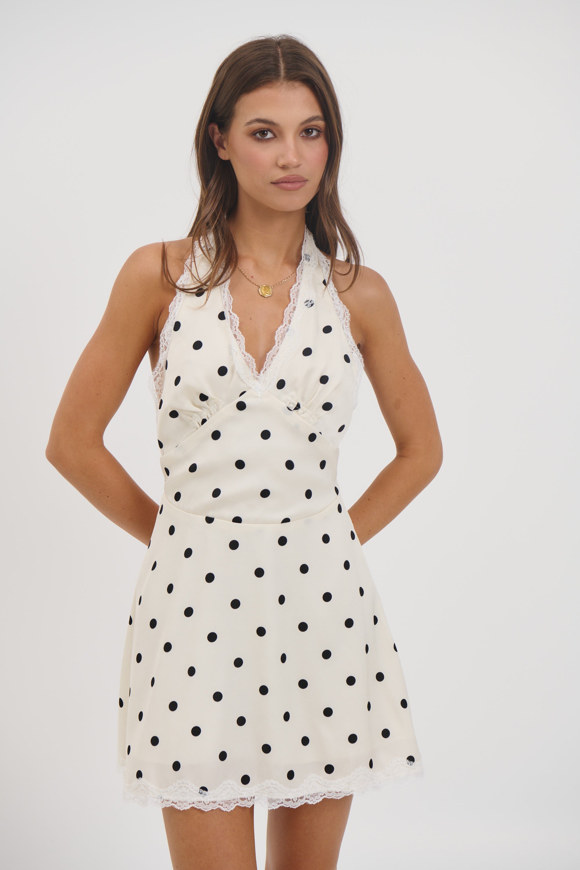 Azalea Mini Dress White