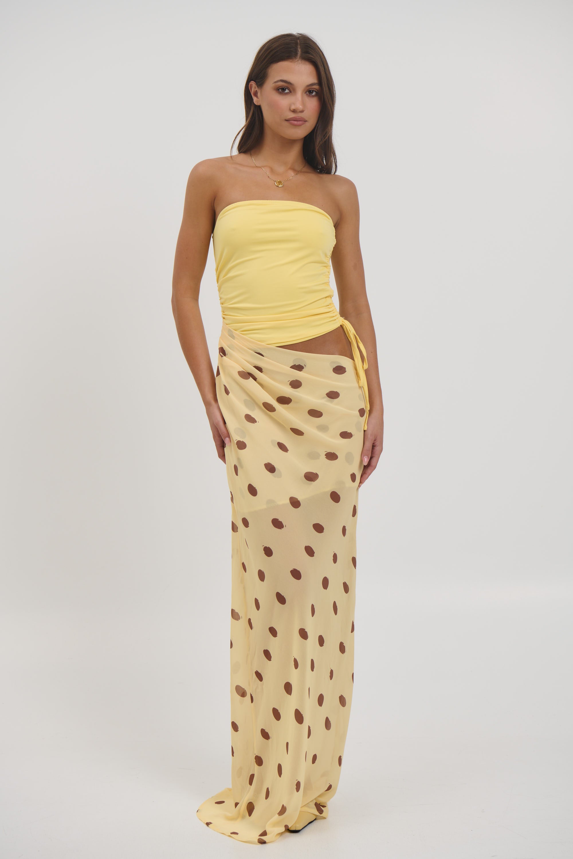 Bella Maxi Dress Lemon