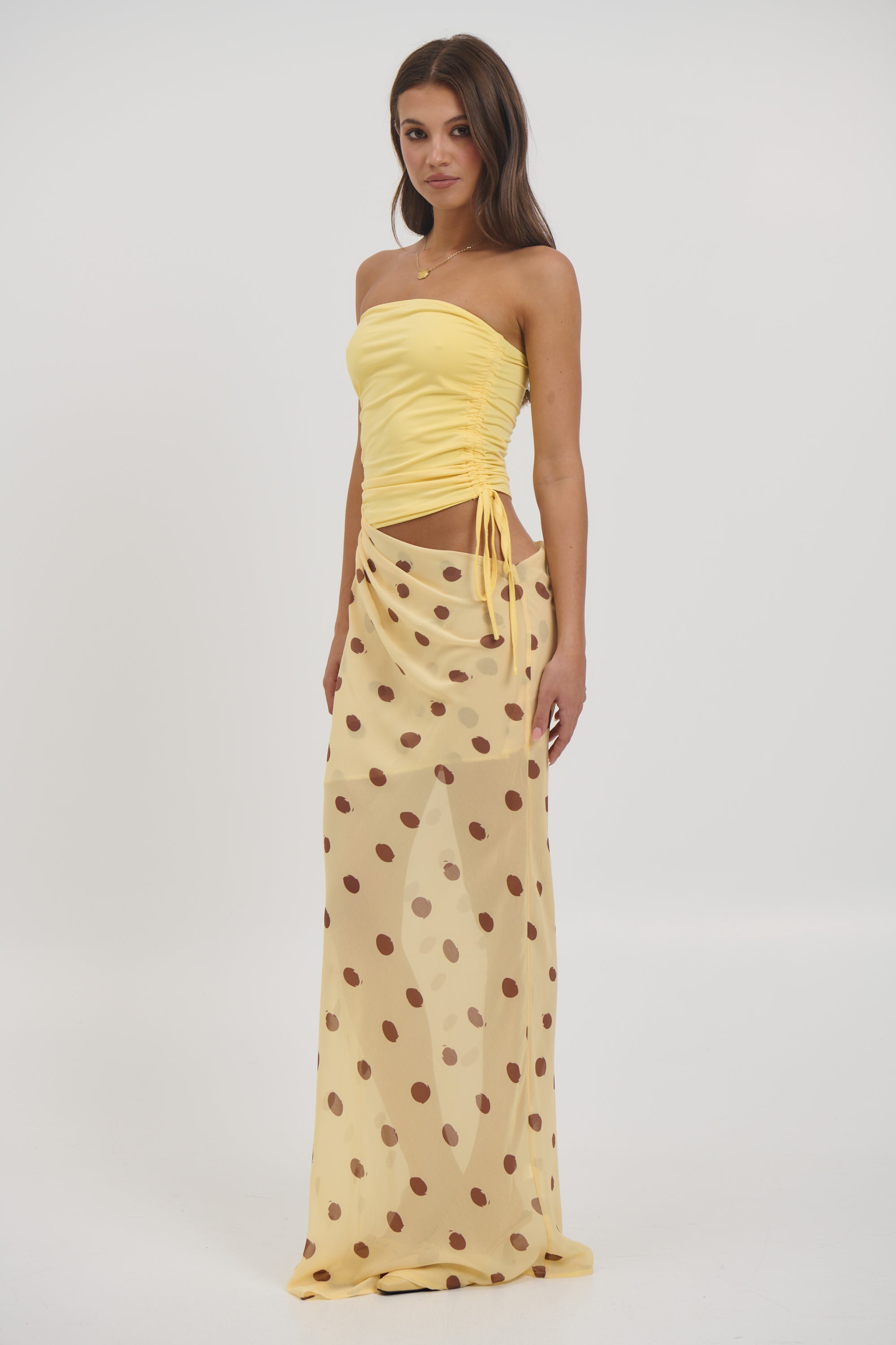 Bella Maxi Dress Lemon