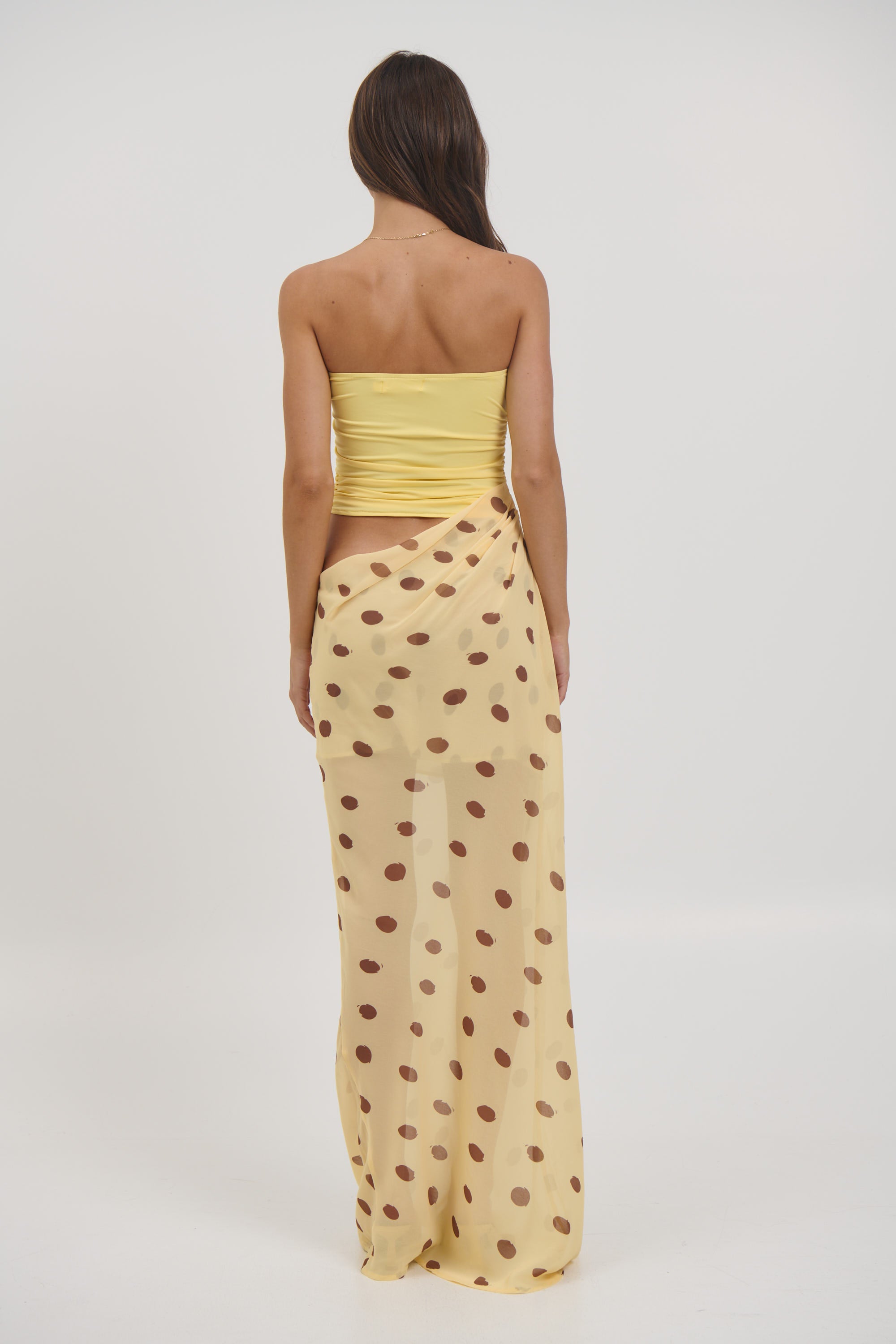 Bella Maxi Dress Lemon