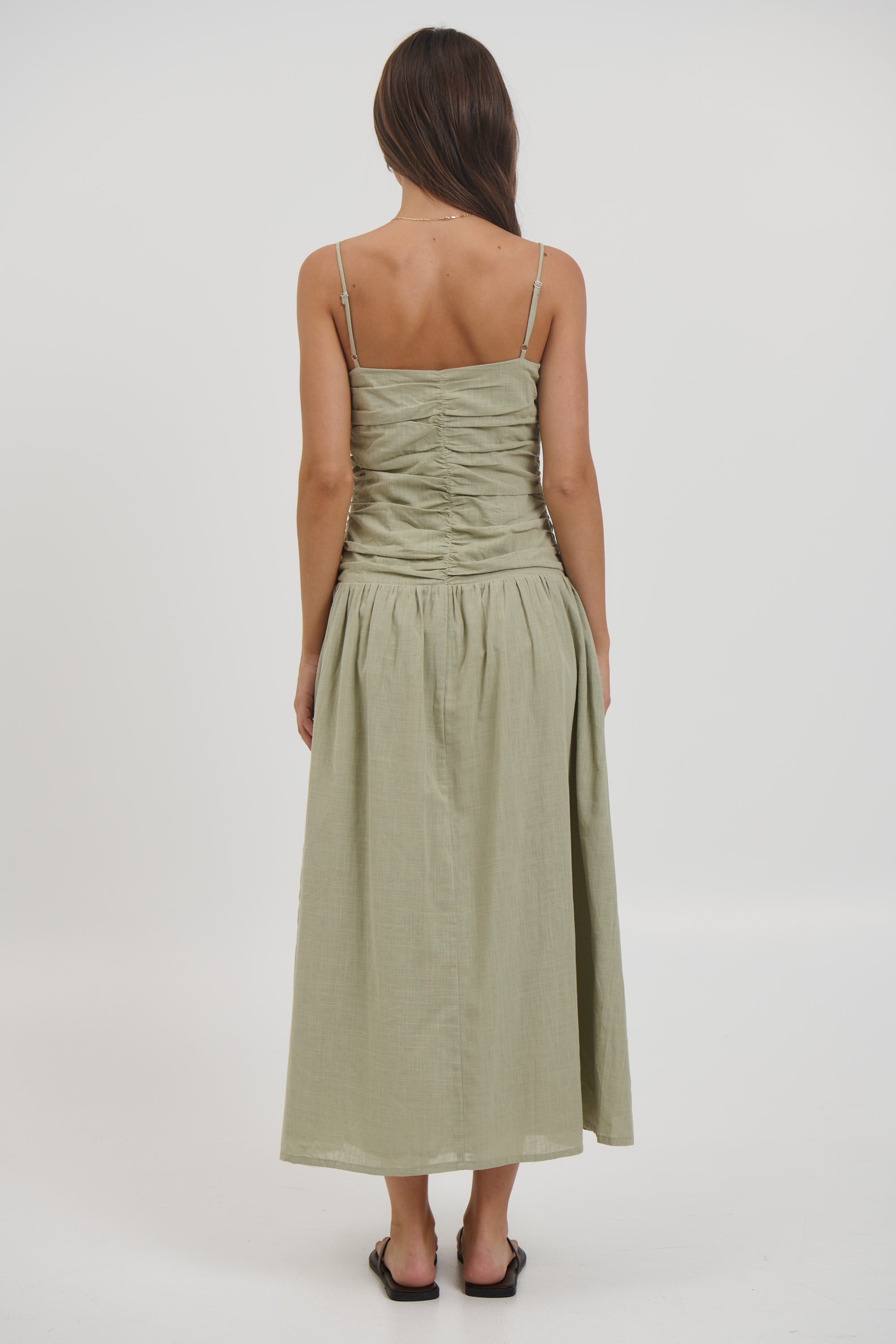 Amity Midi Dress Sage