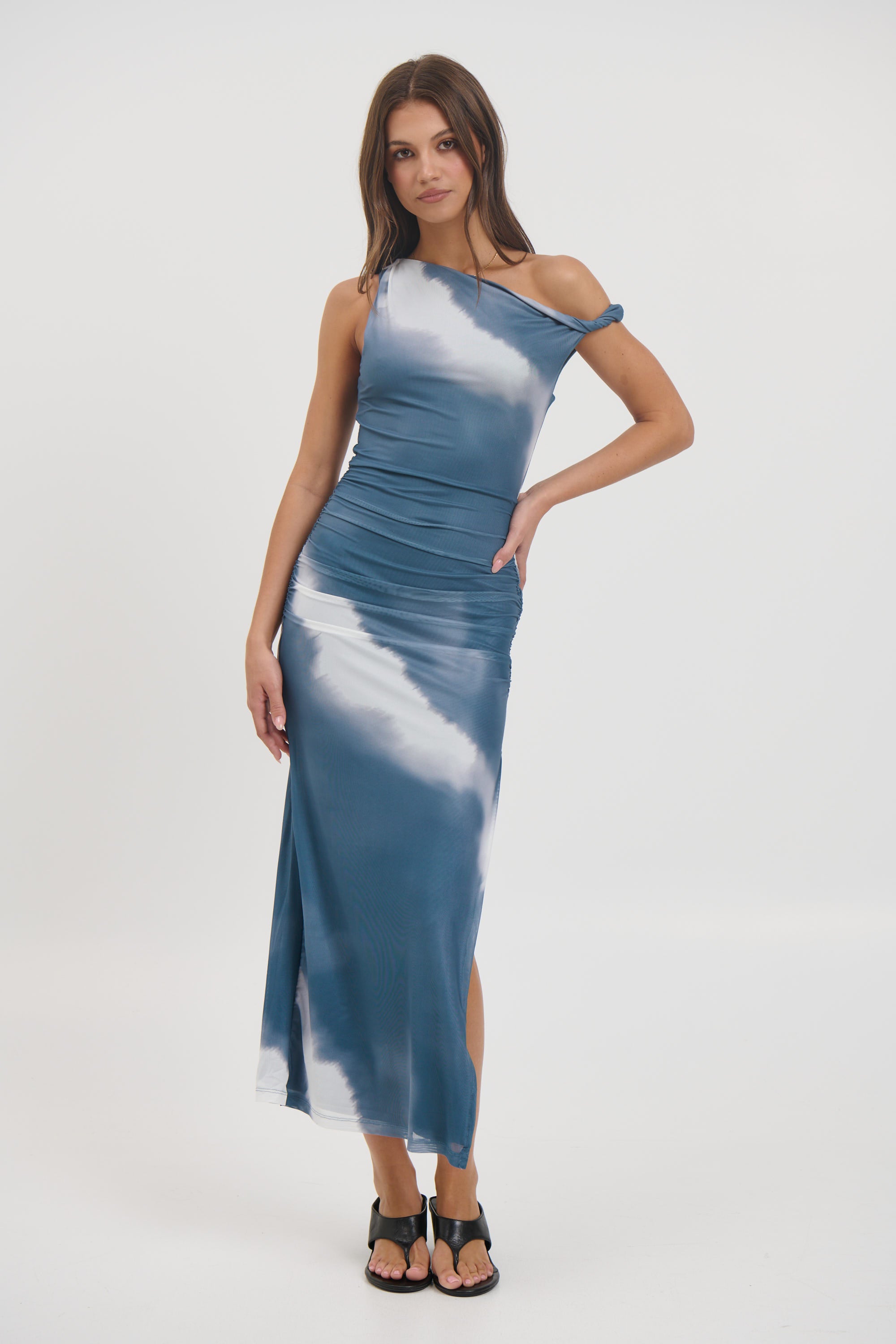 Tabitha Midi Dress Storm