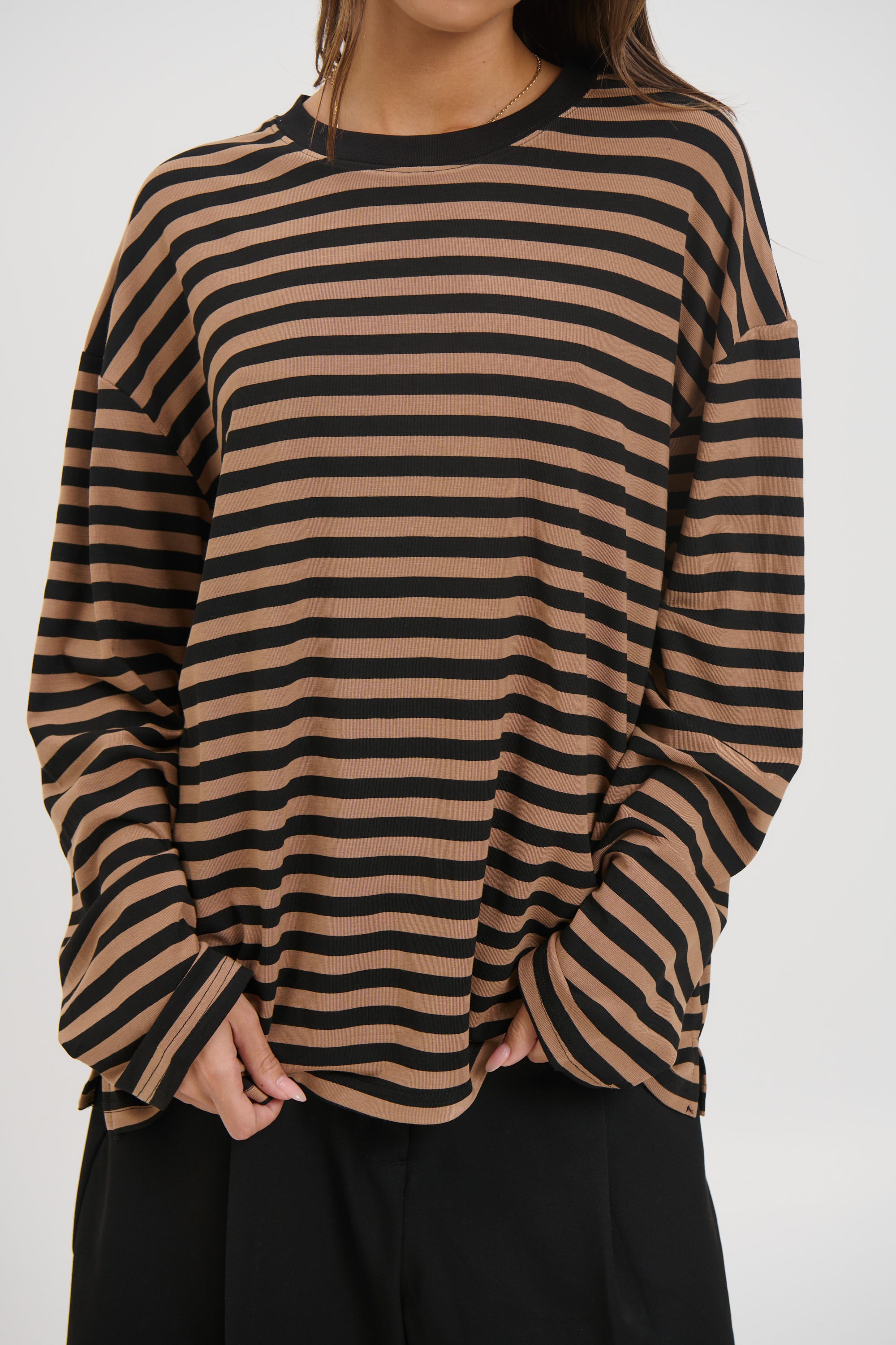 Jaida Long Sleeve Mocha