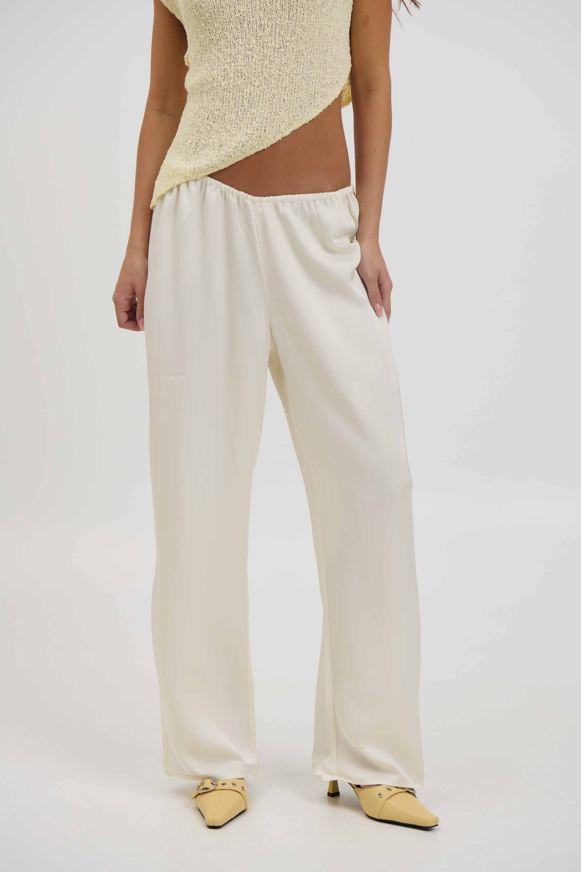 Solene Pant Ivory