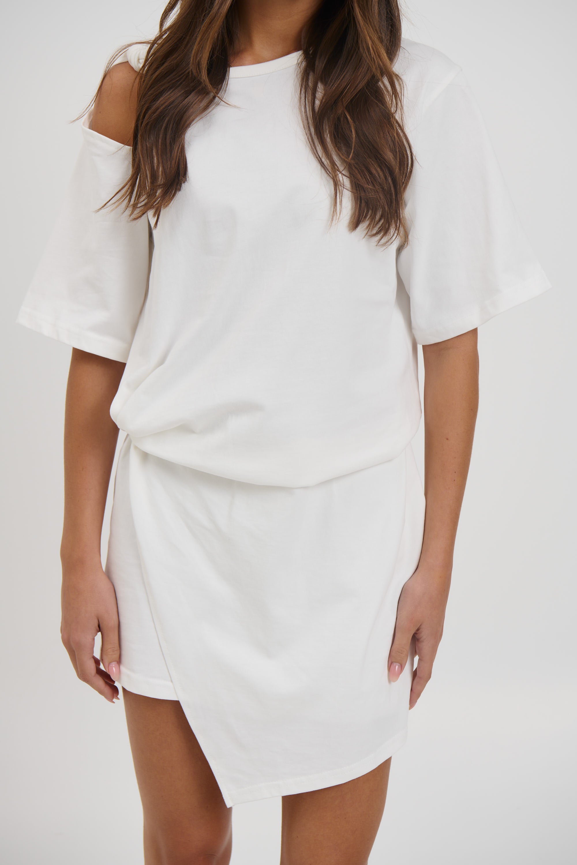 Raquel Mini Dress White
