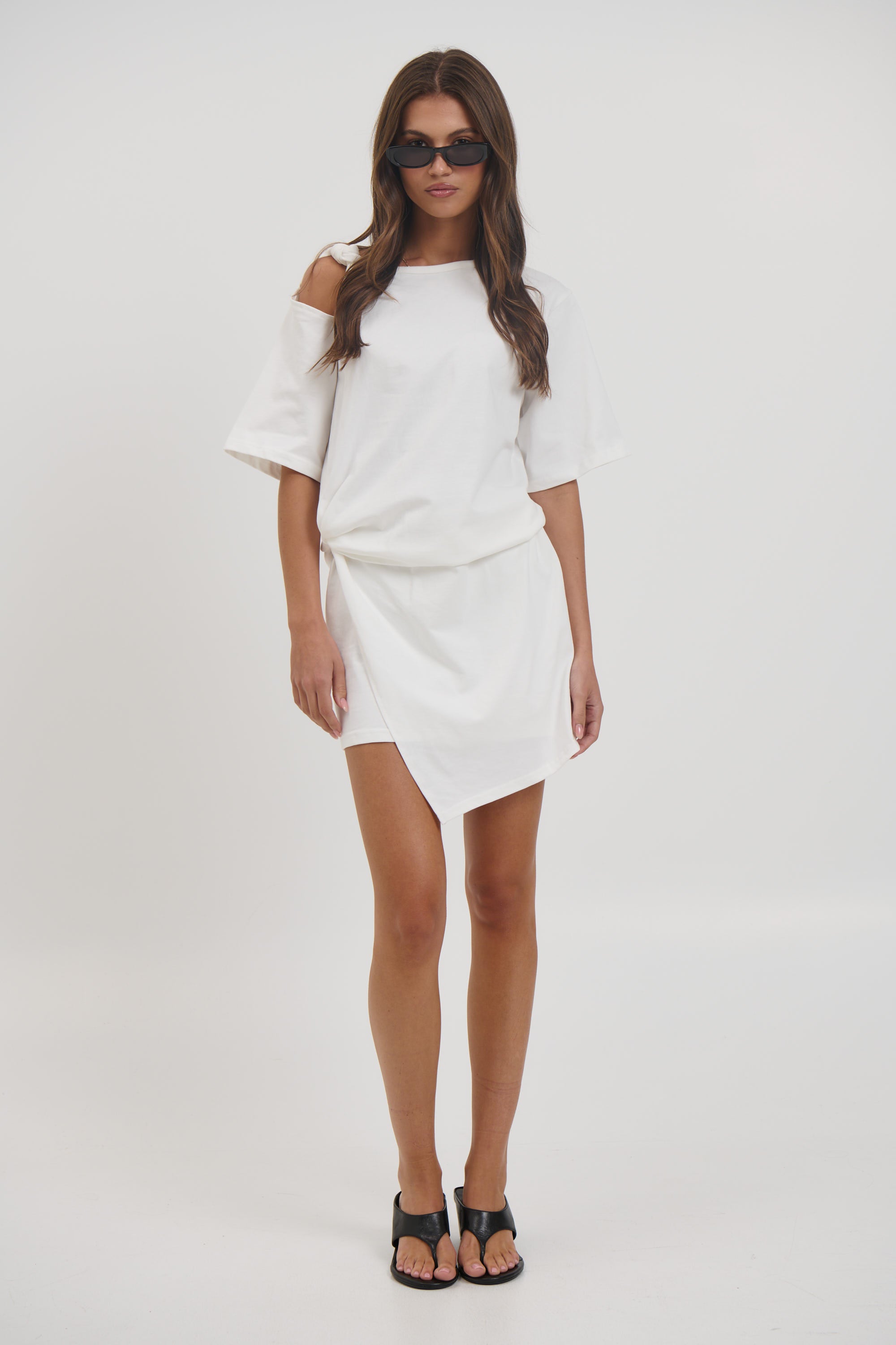 Raquel Mini Dress White