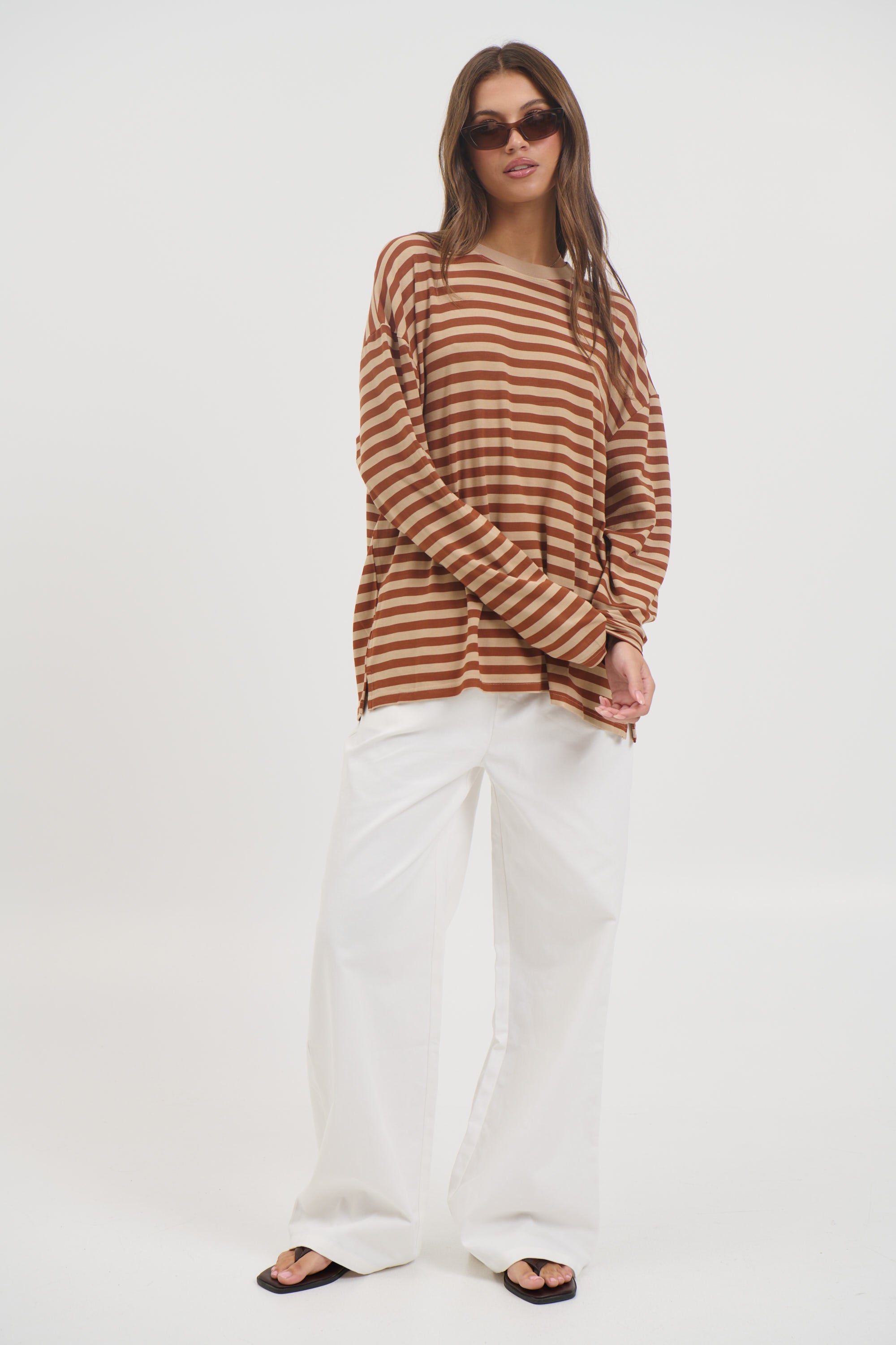 Jaida Long Sleeve Latte