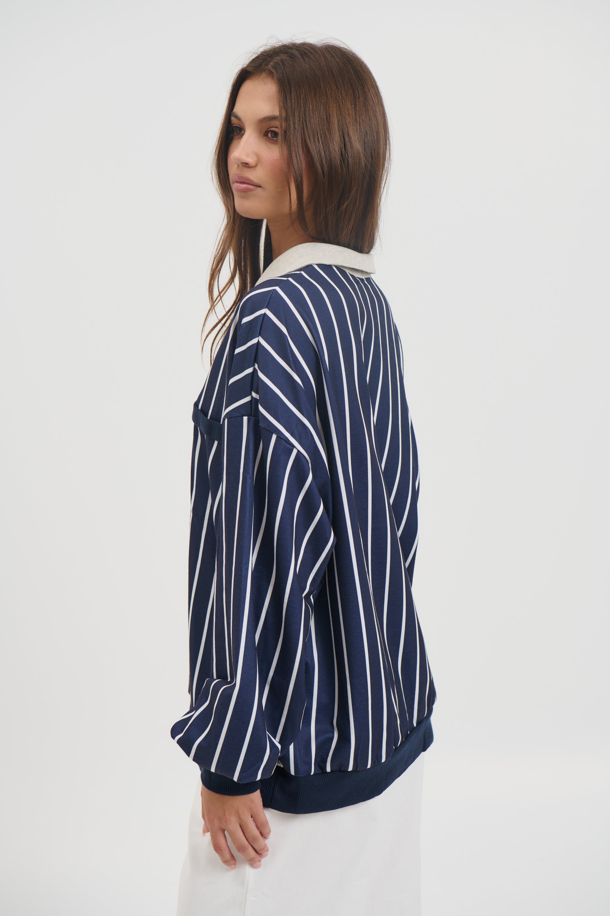 Amina Sweater Navy - FINAL SALE