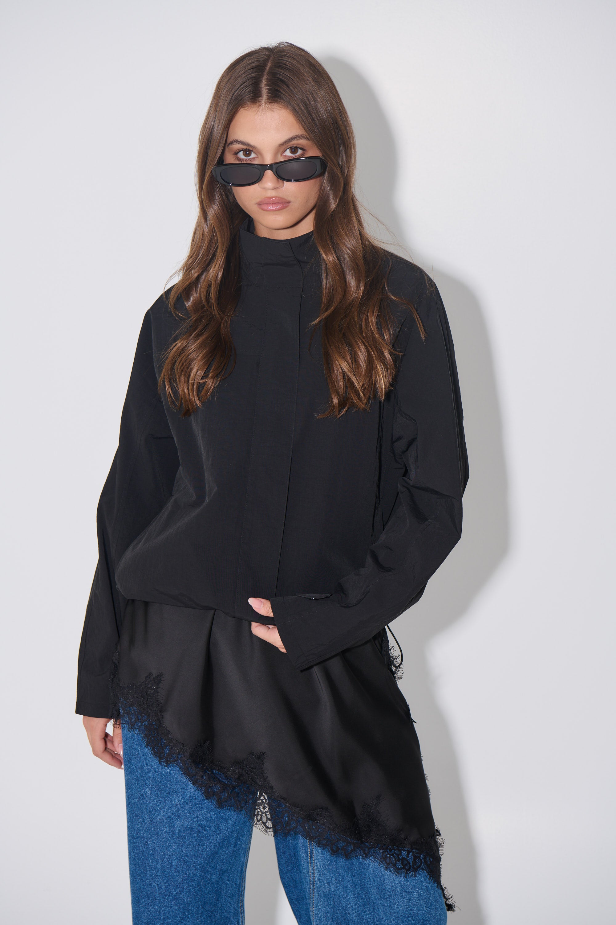 Shoreline Windbreaker Noir