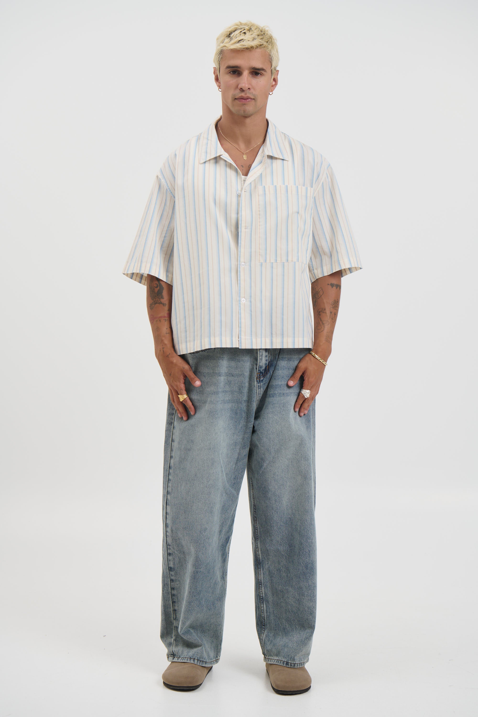 NTH Box Shirt Stripe