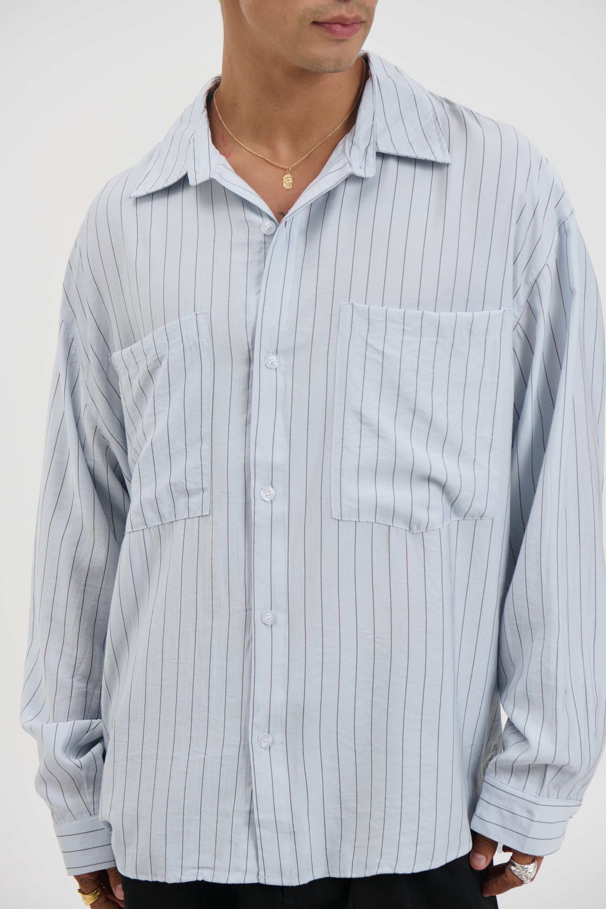 Will Relaxed Shirt Blue